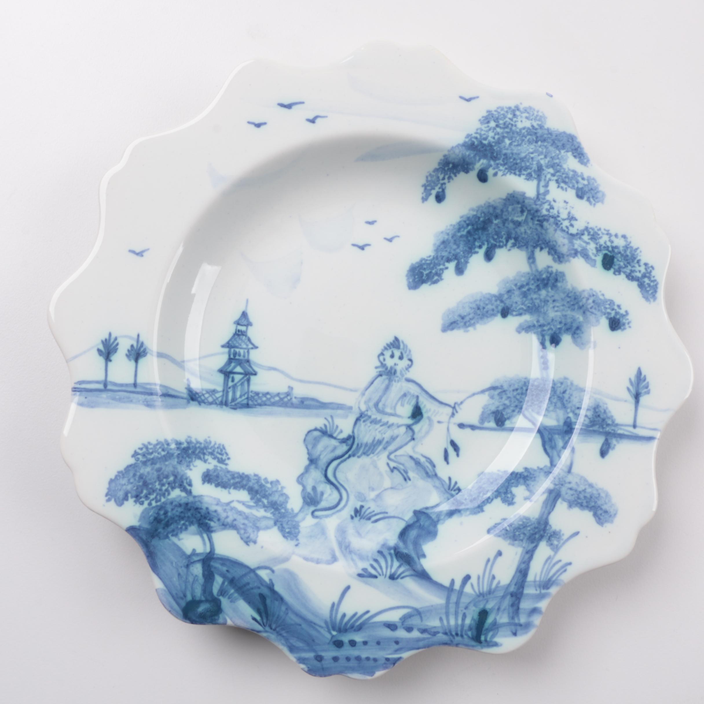 Hand-Painted "Isis" Ceramic Dinnerware by Deborah Sears