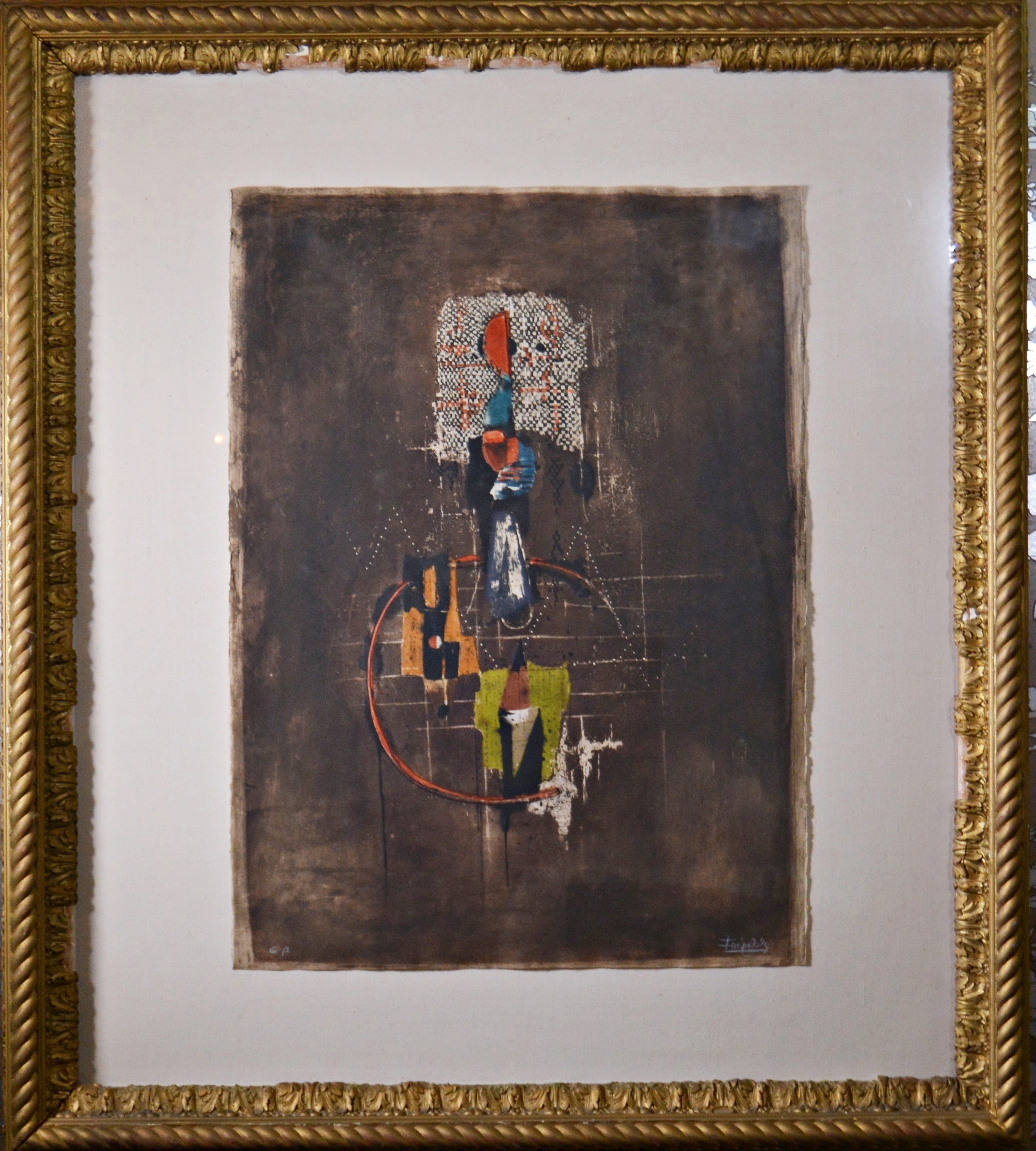 Johnny Friedlaender Artist Proof Lithograph