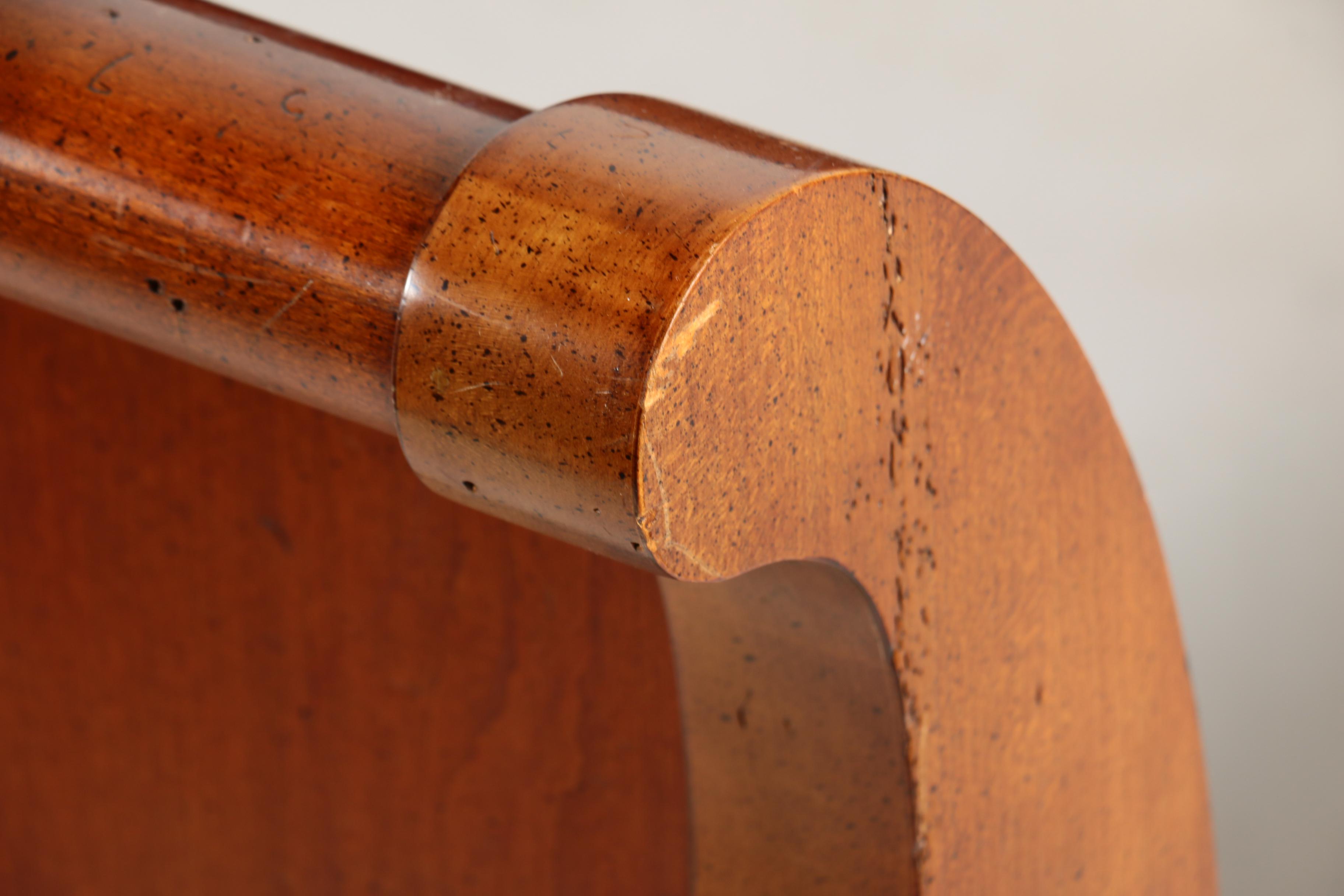 Louis Philippe Style Cherrywood Queen Size Bed Frame by National Mt. Airy