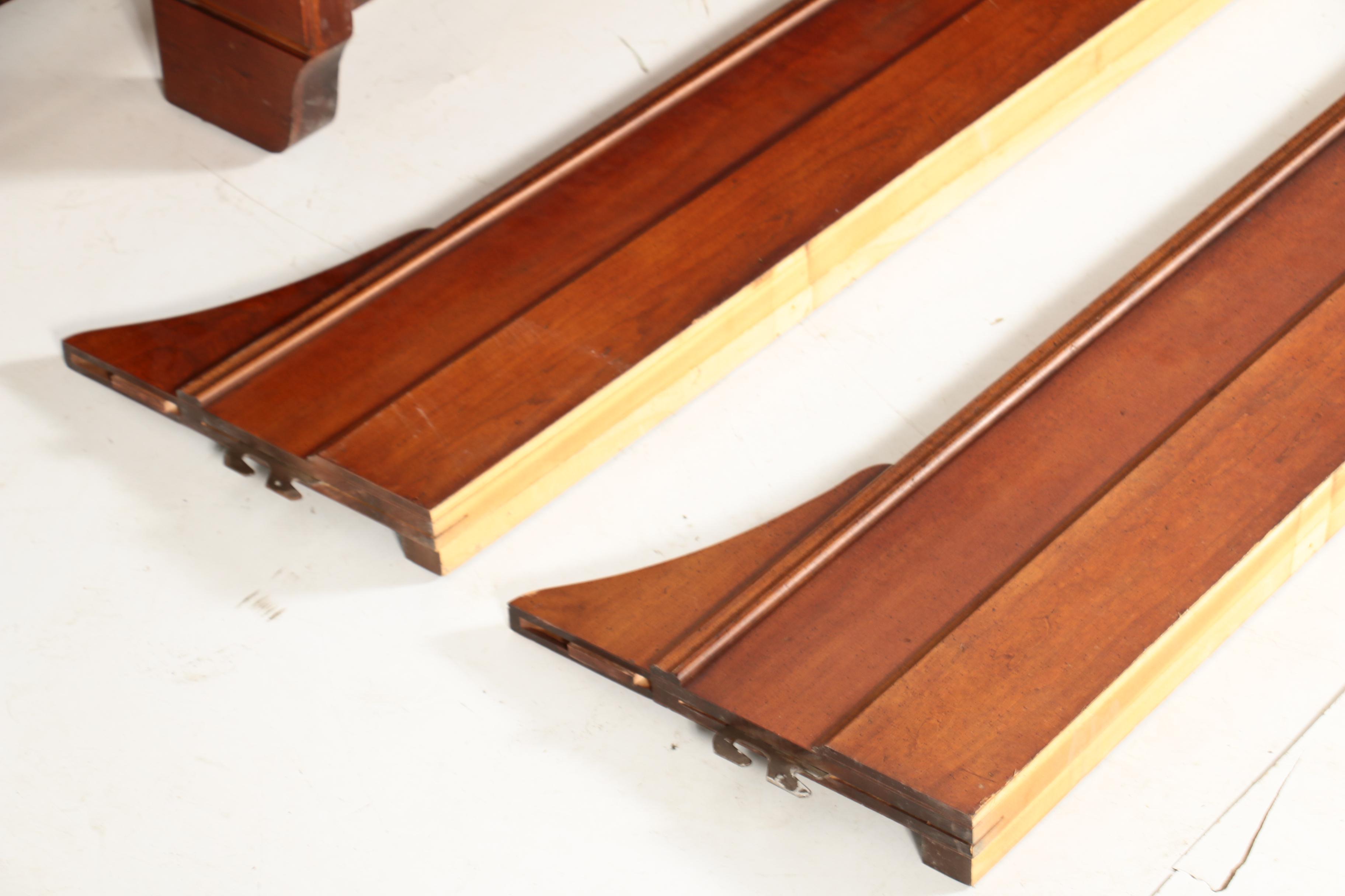 Louis Philippe Style Cherrywood Queen Size Bed Frame by National Mt. Airy