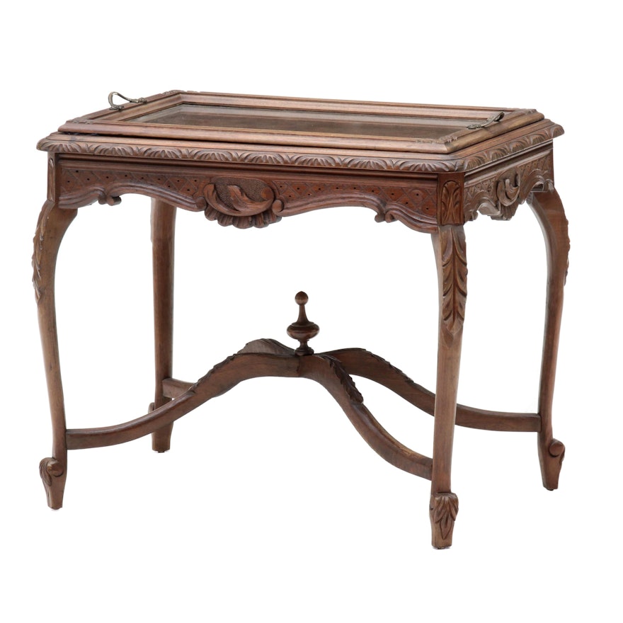 Renaissance Revival Style Tray Top Table