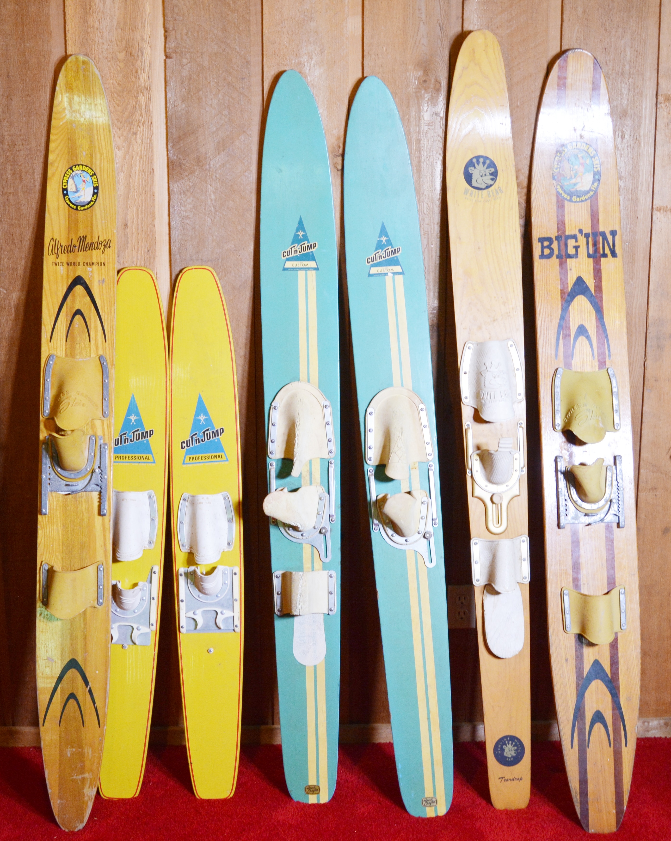 Vintage Wood Water Skis