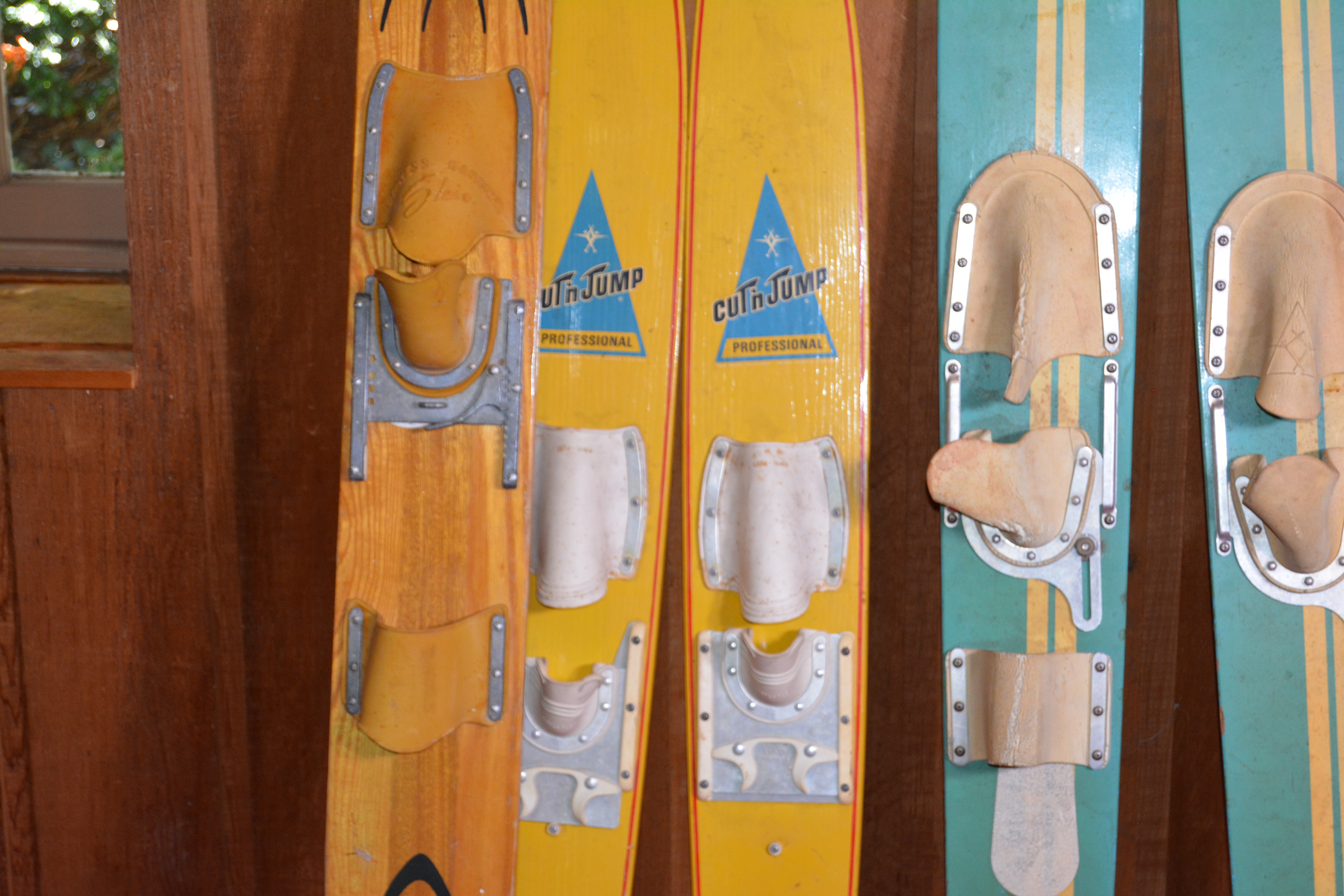 Vintage Wood Water Skis