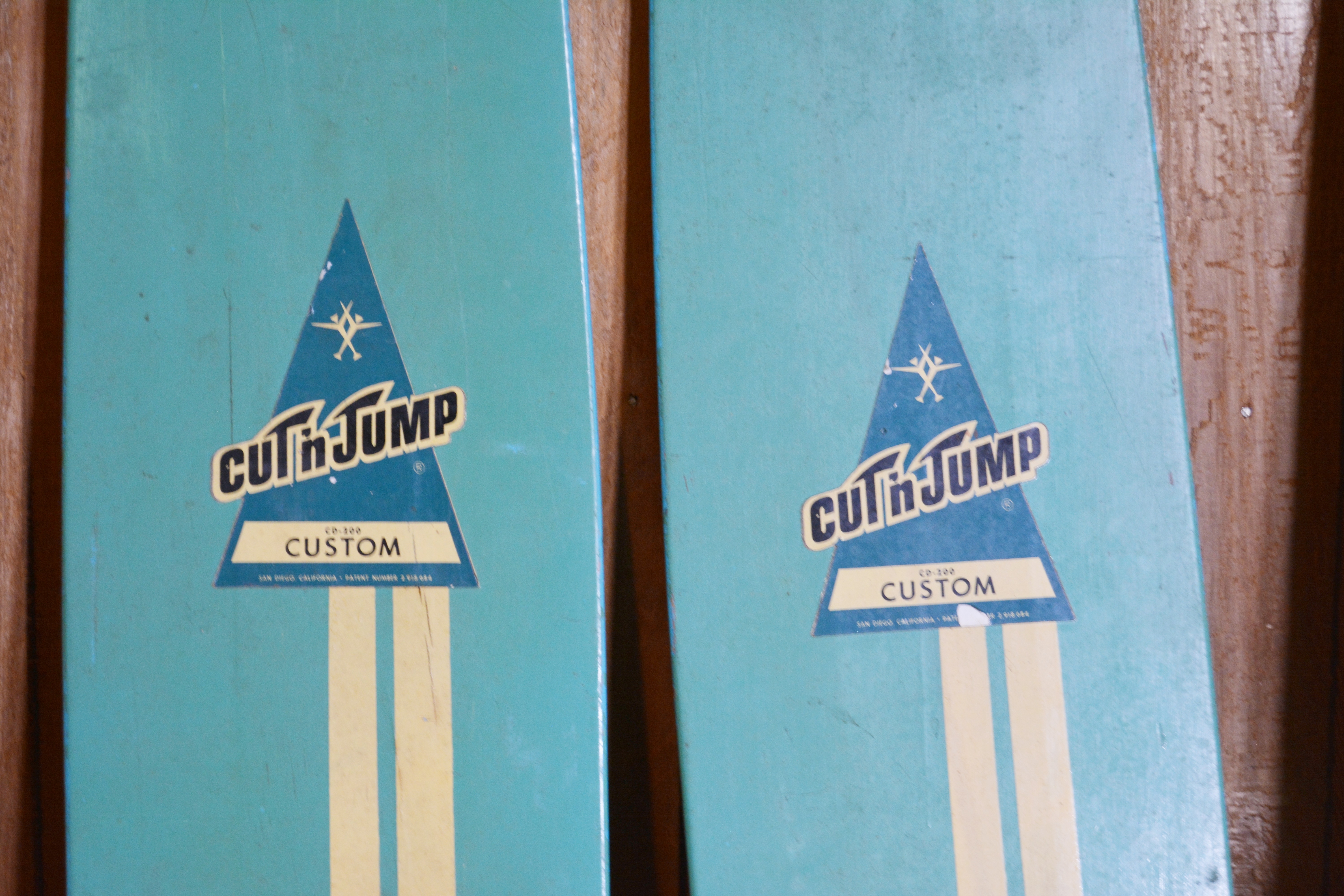 Vintage Wood Water Skis