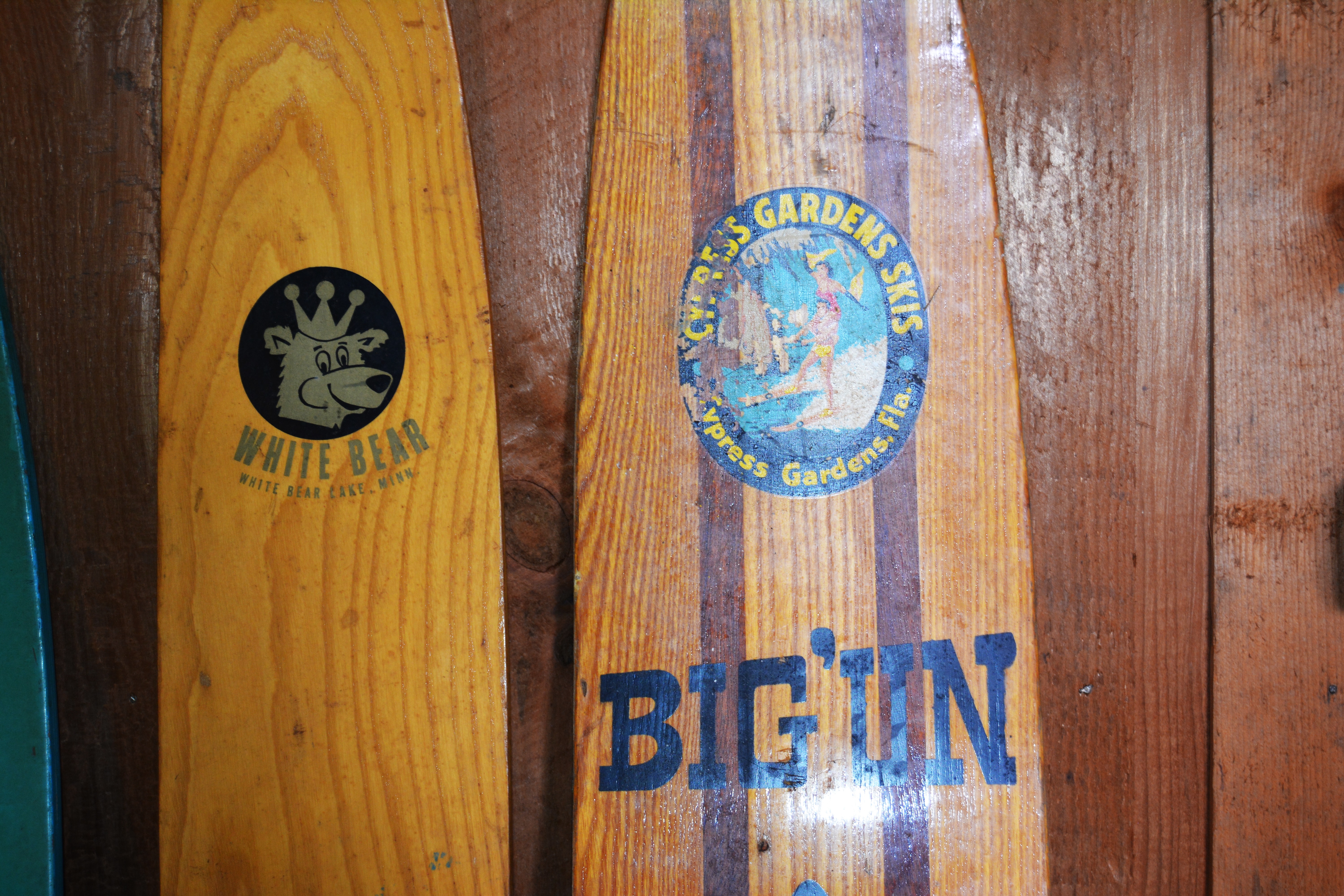 Vintage Wood Water Skis