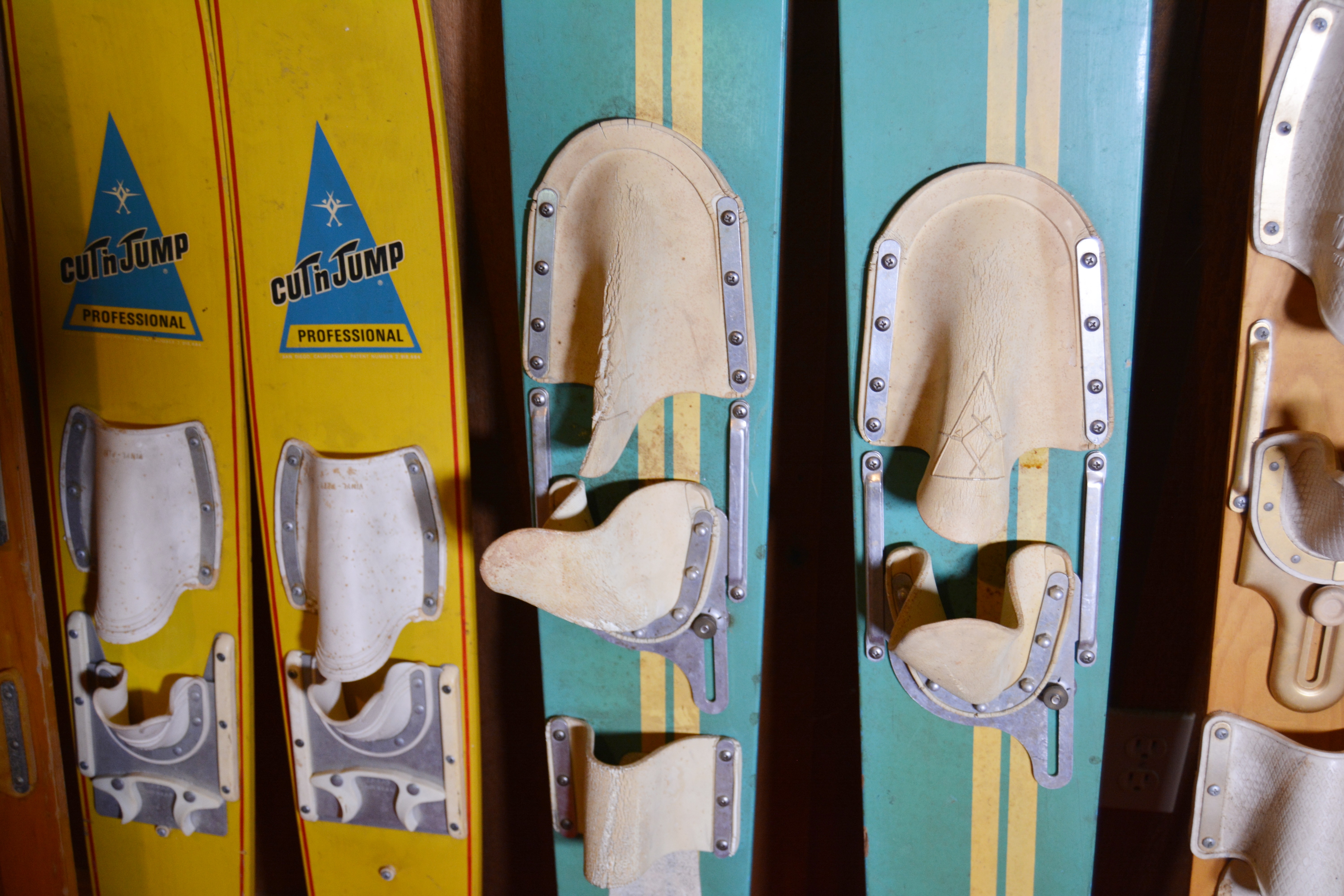 Vintage Wood Water Skis