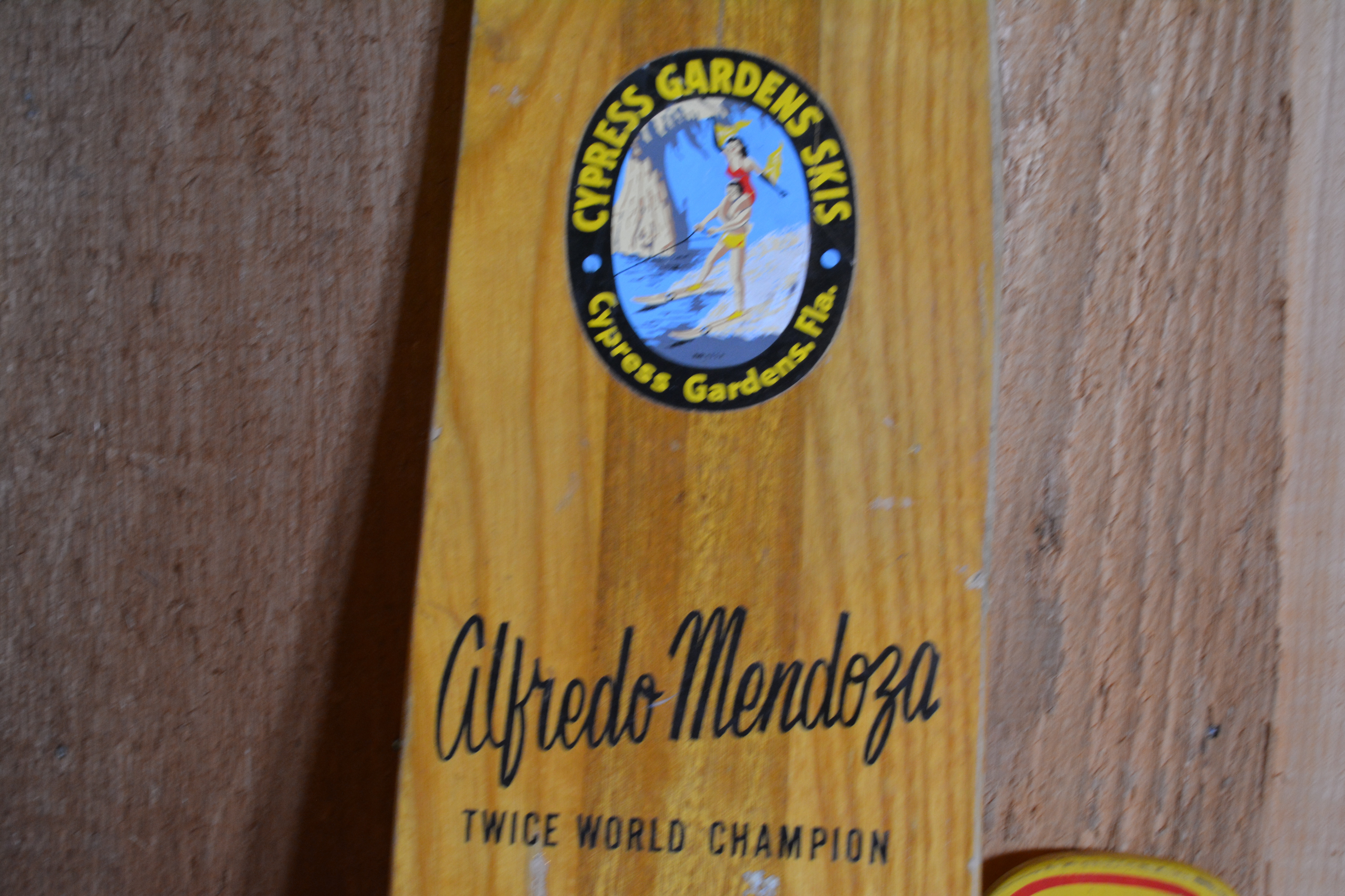 Vintage Wood Water Skis