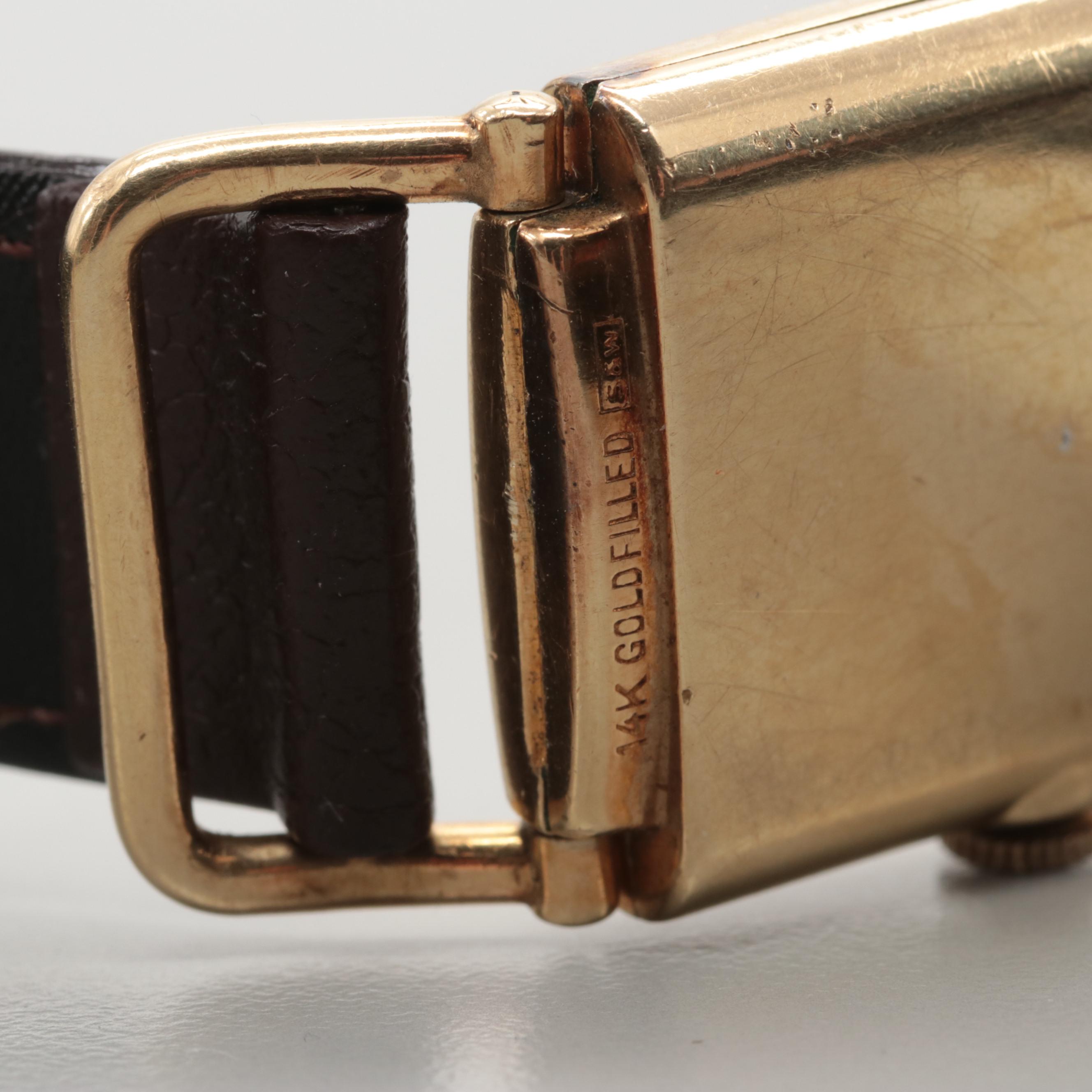 Circa 1942 Hamilton "Wilshire" 14K Gold Filled Watch