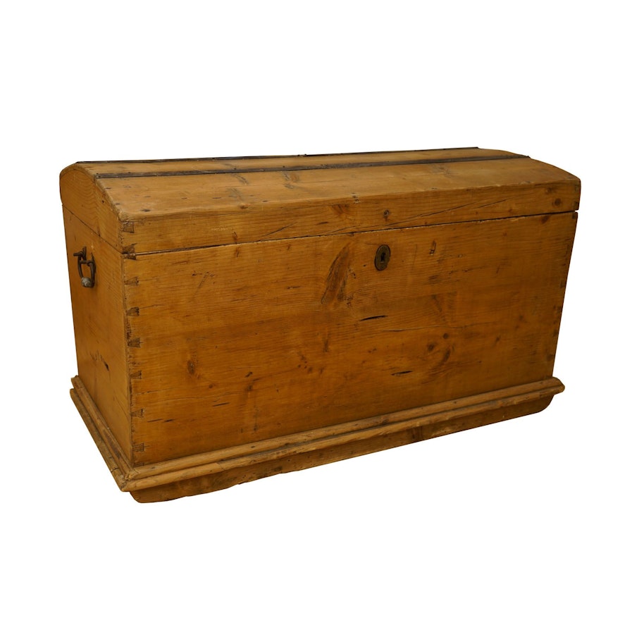Antique Dome Top Chest
