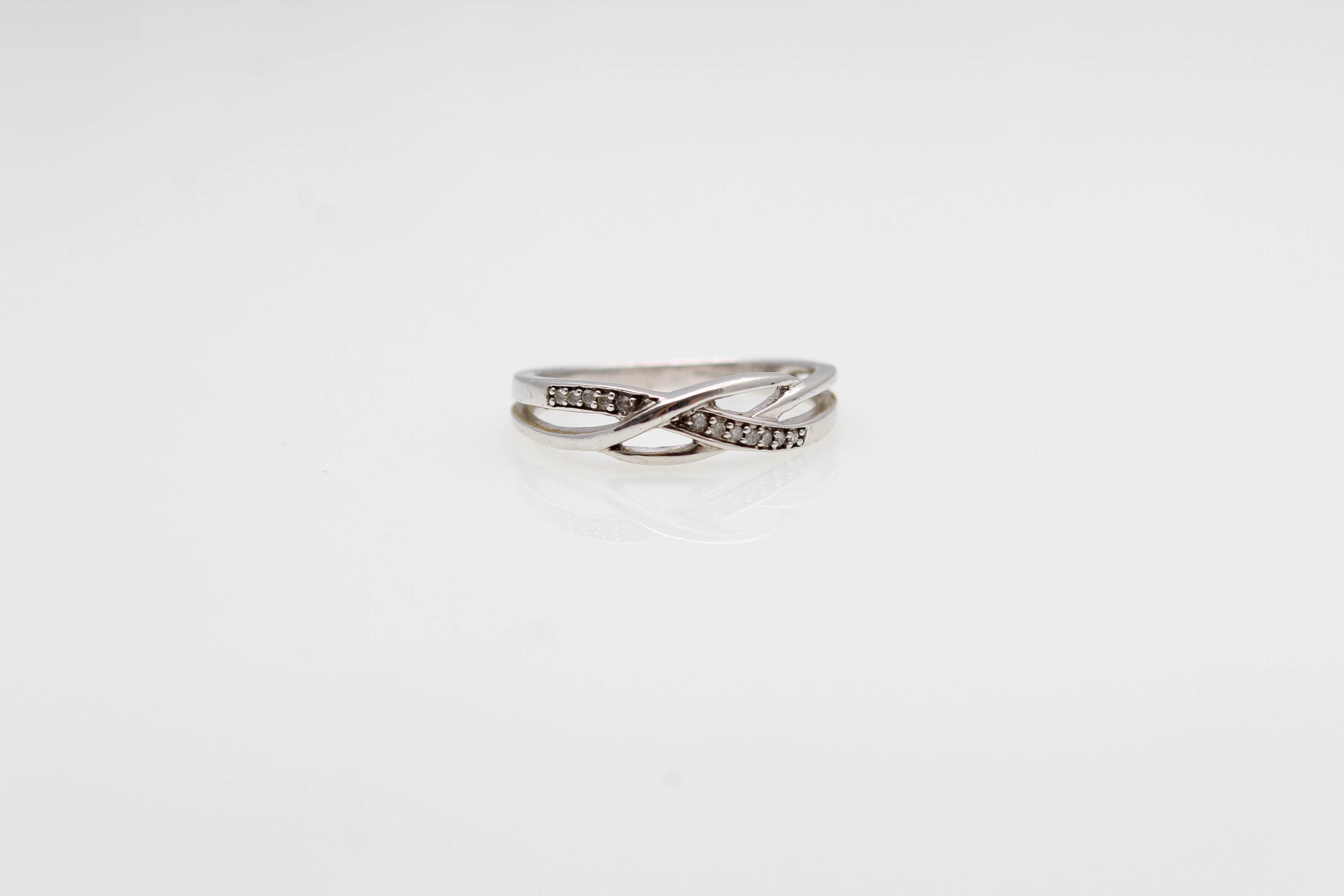 Sterling Silver Diamond and Onyx Rings