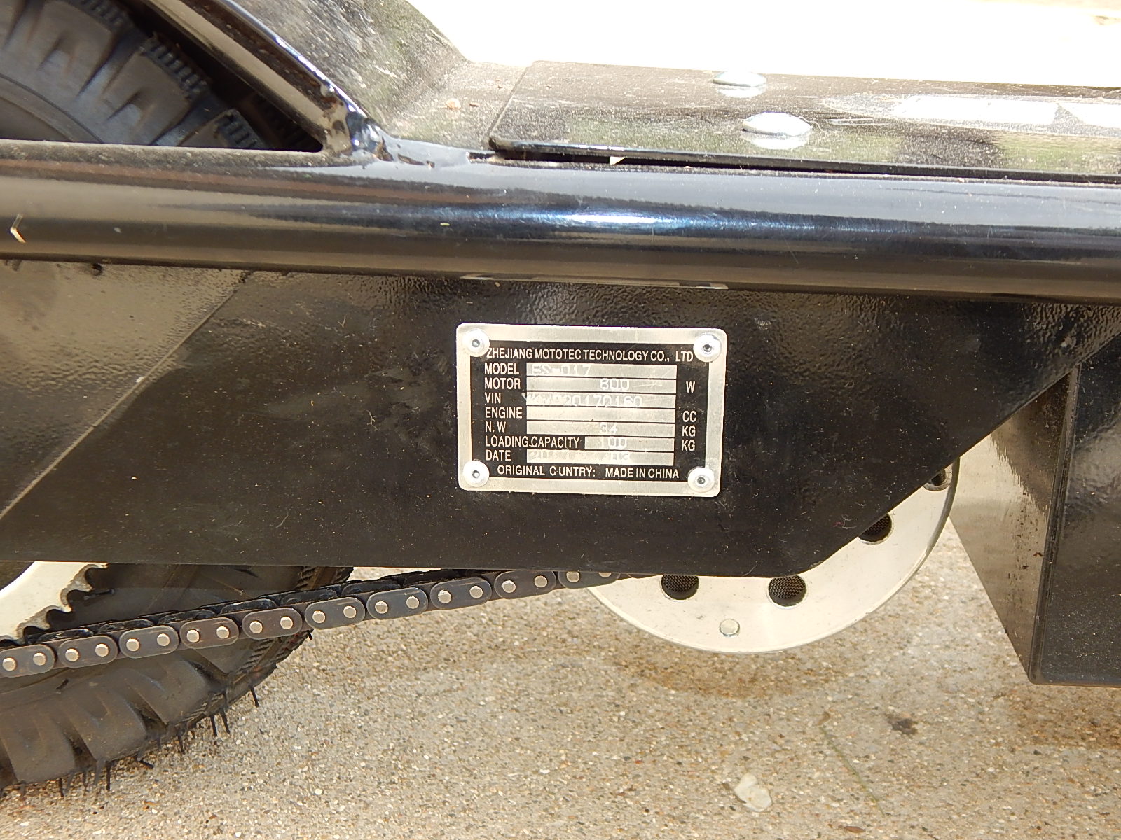 Say Yeah Portable 800W Electric Scooter Model ES-017