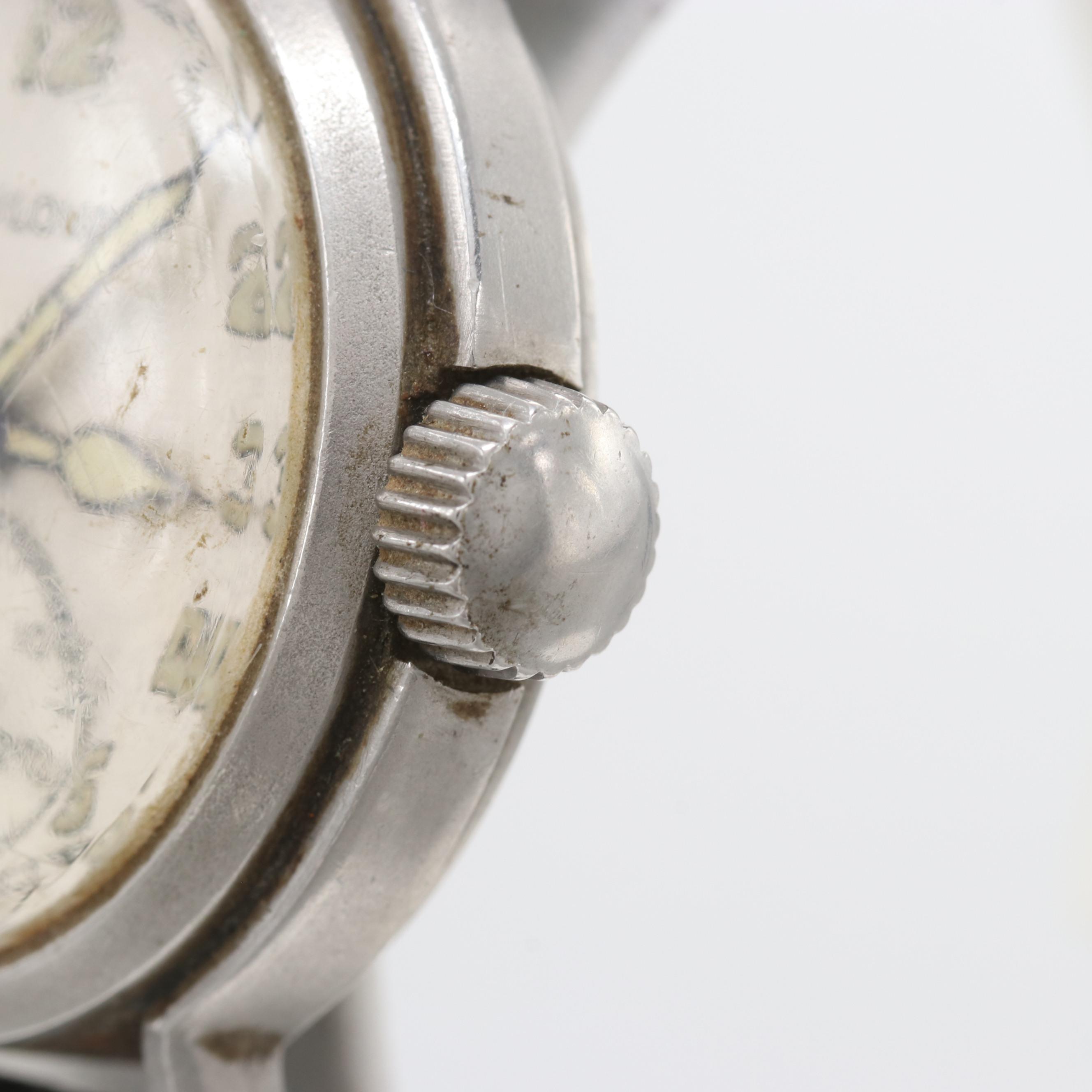 Vintage Bulova Stem Wind U.S.A. Military Watch