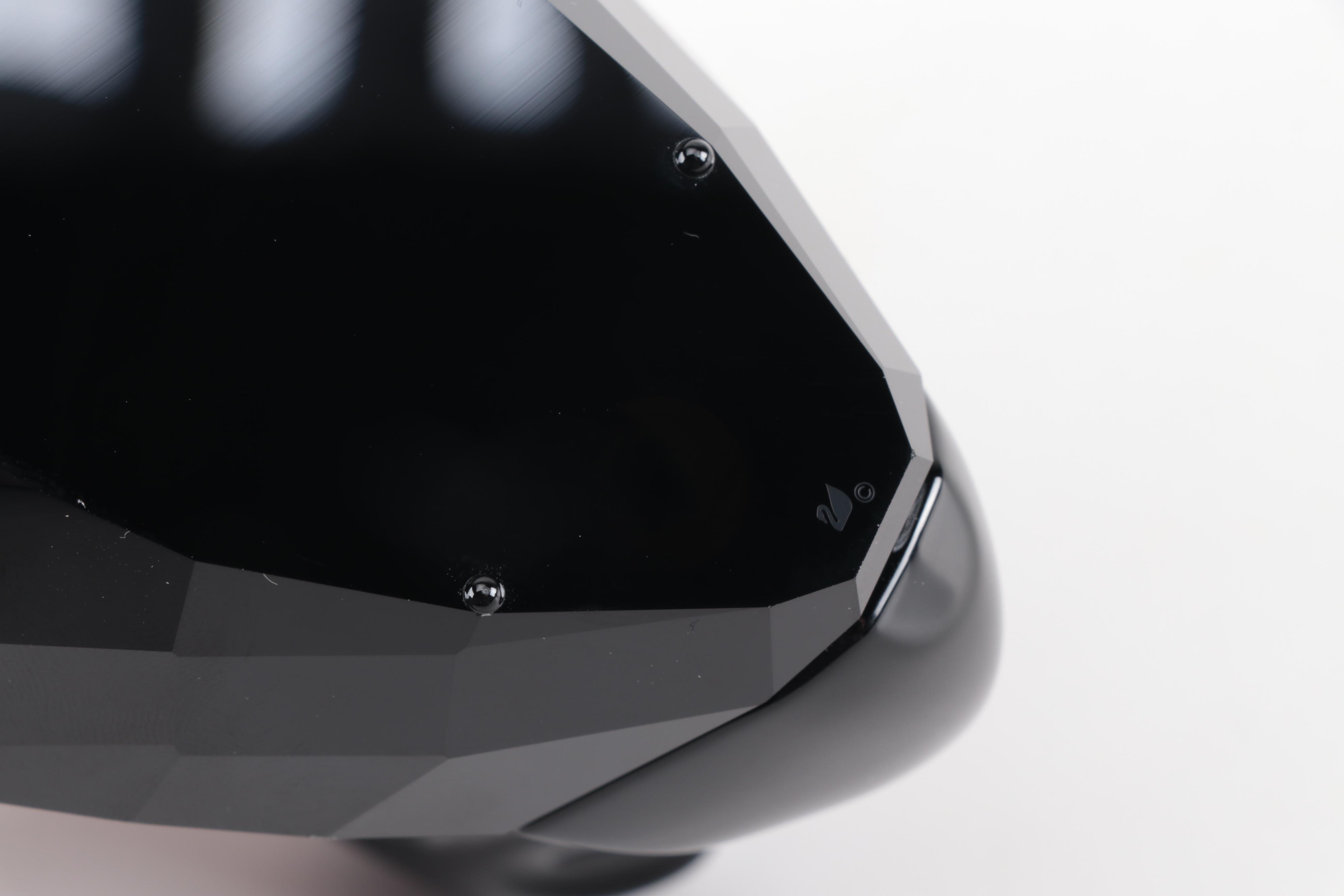 Swarovski Crystal Jet Swan Figurine