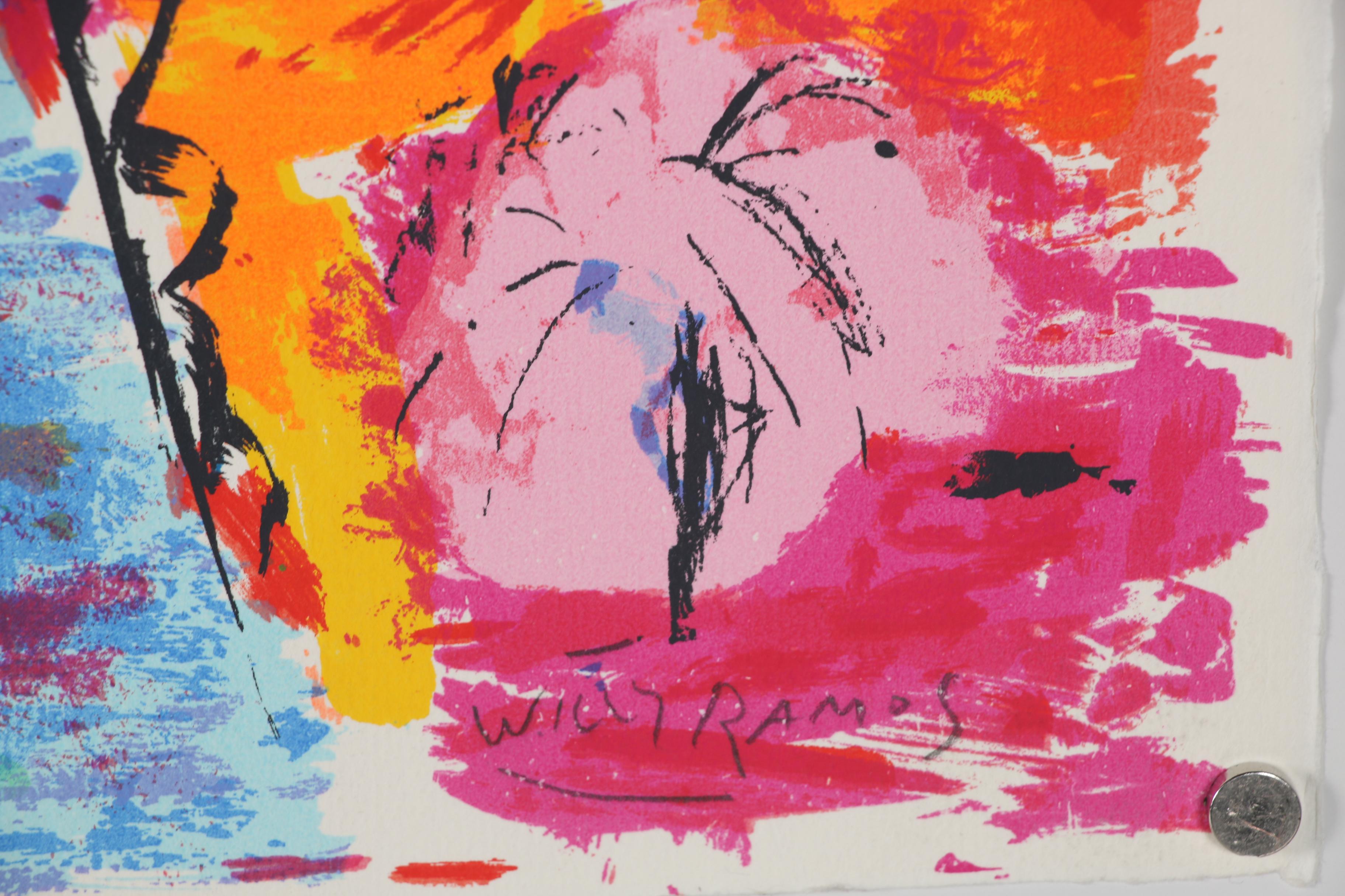 Willy Ramos Serigraph "Puente de Chicago"