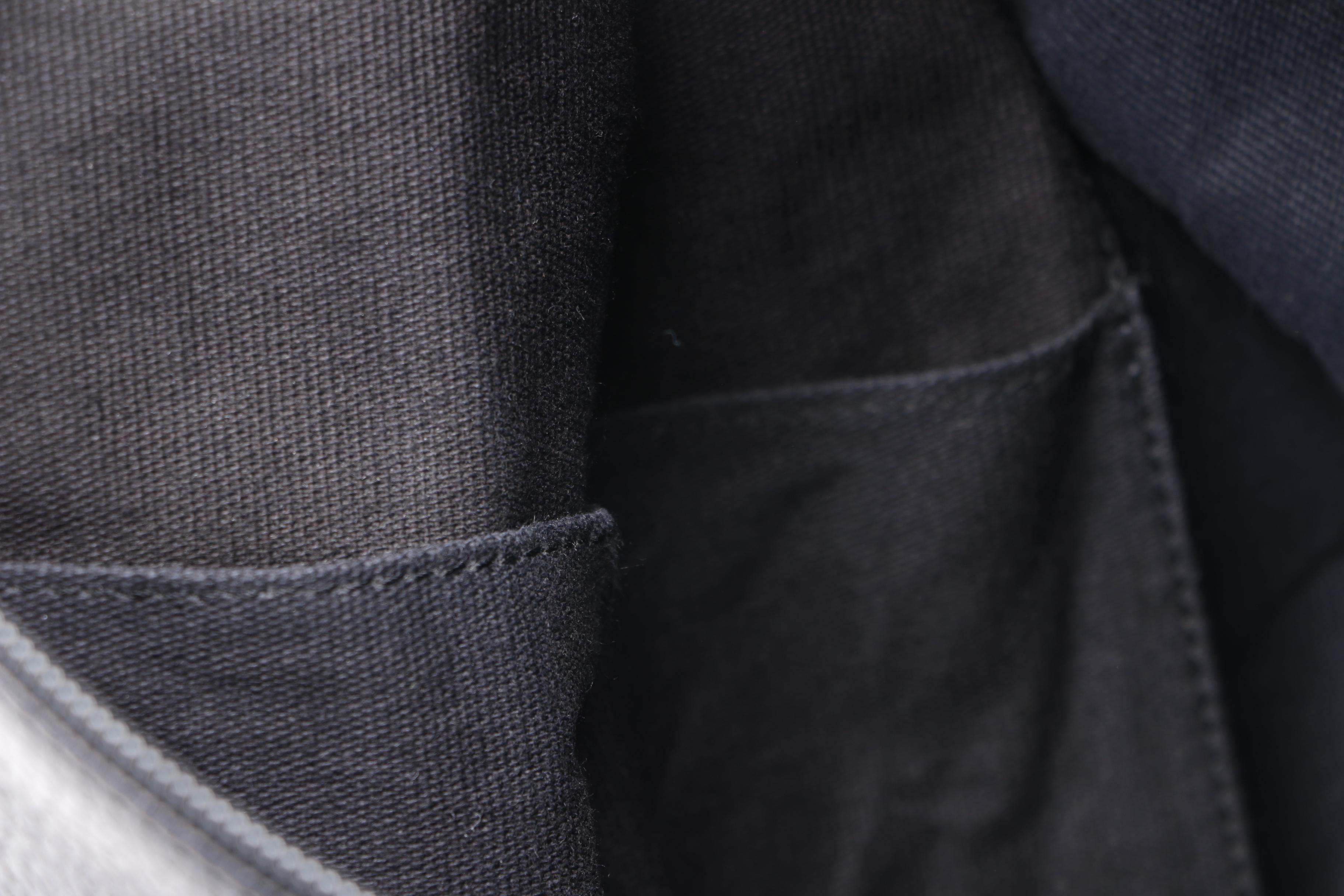 Groom Paris Black Pebbled Leather Sling Bag