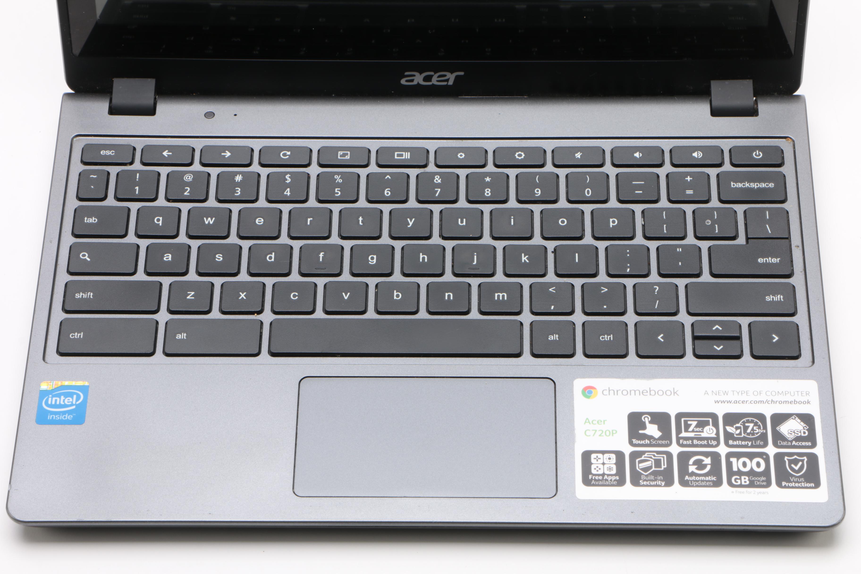 Acer Chromebook Laptop Computer with Touchscreen Display
