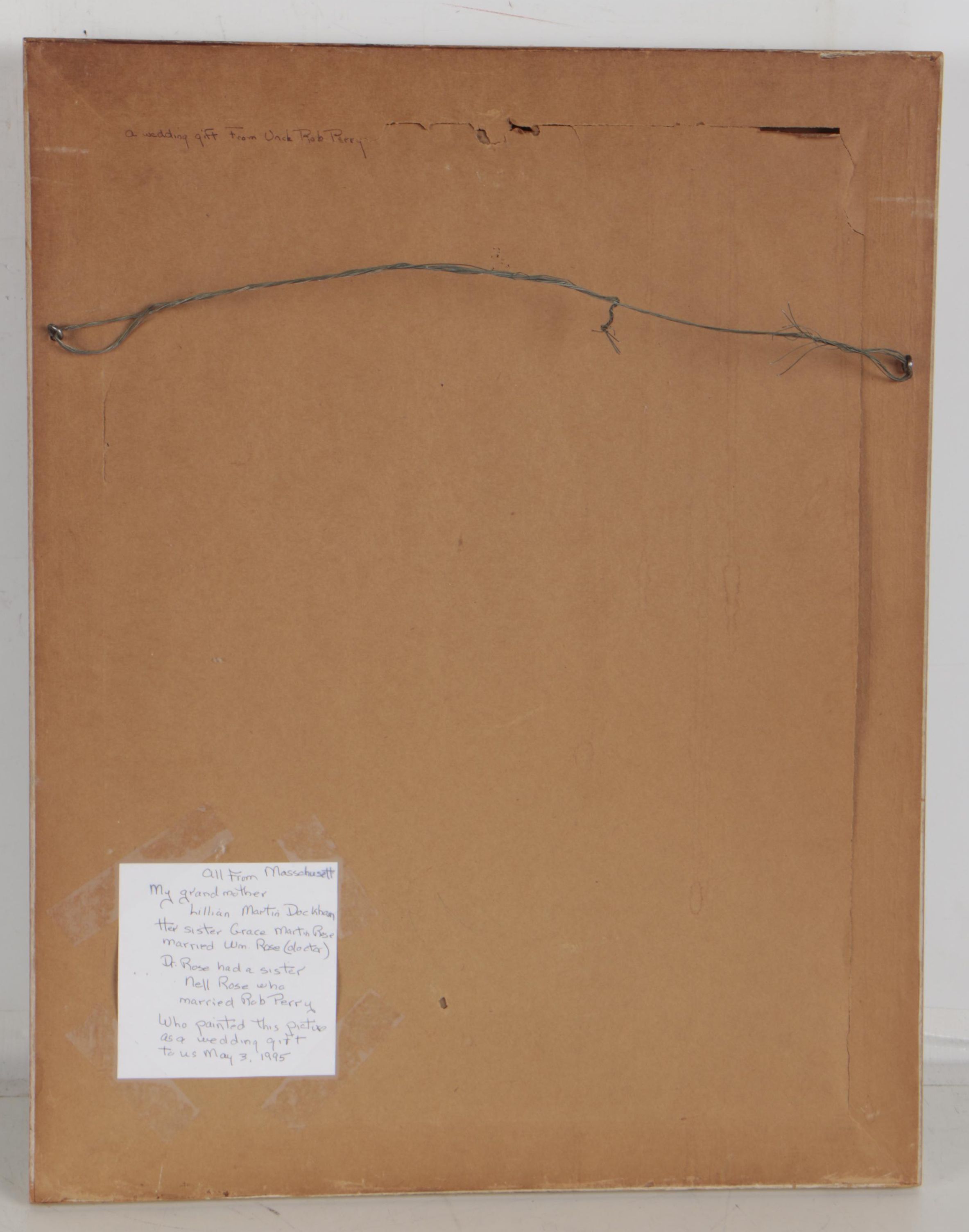 Late 20th Century Oil Painting Attributed to Rob Perry