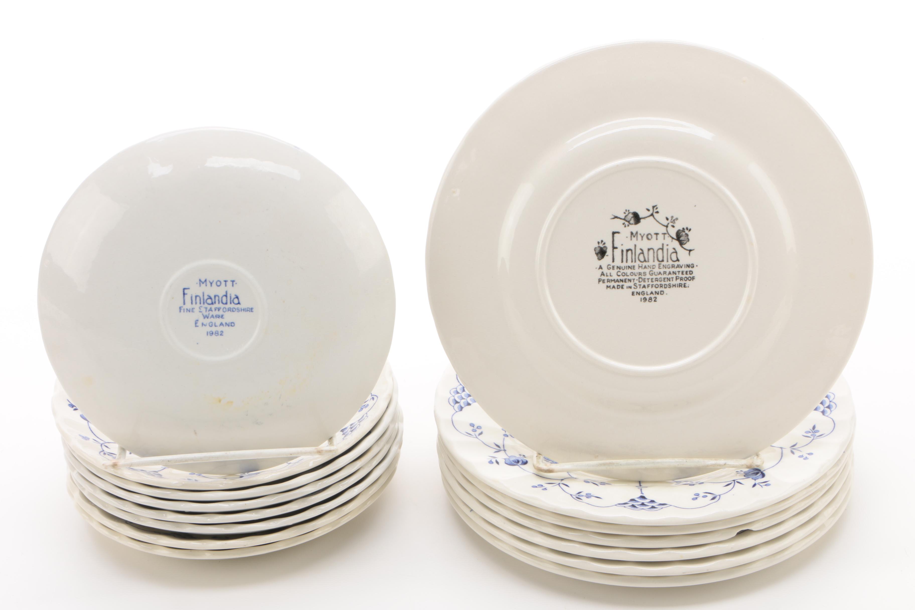 Myott Staffordshire "Finlandia" Dinnerware