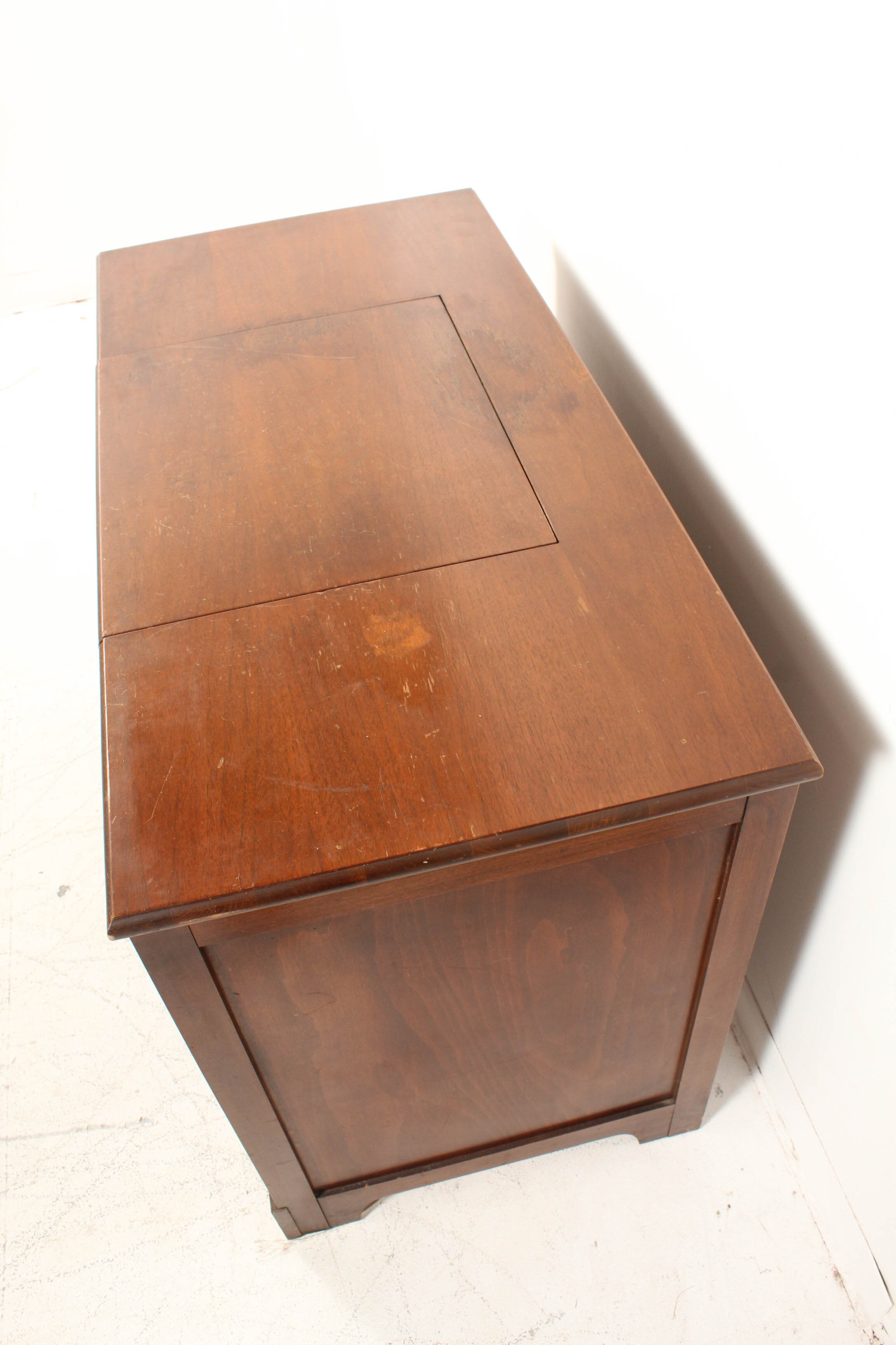 Walnut Veneer Typewriter Desk