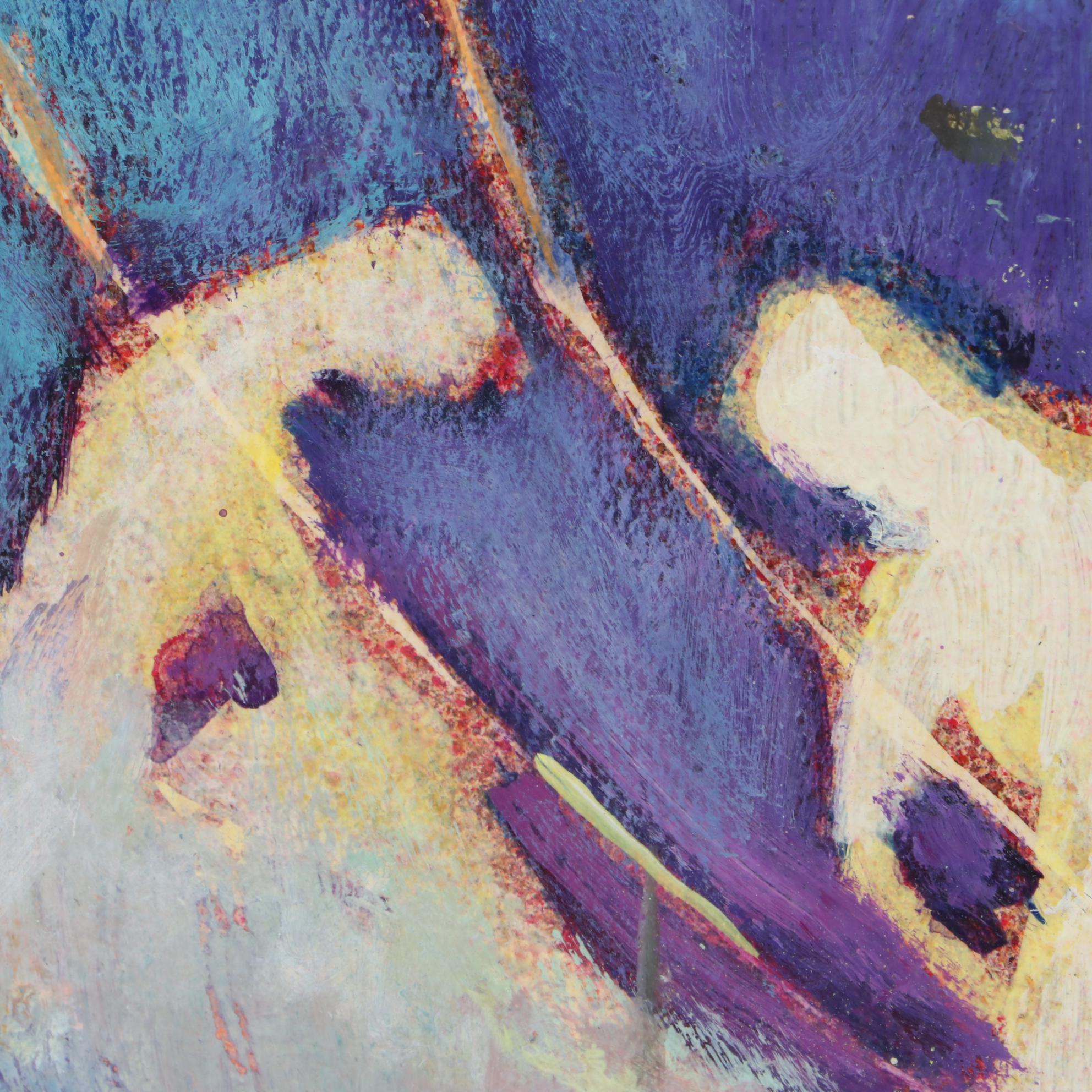 Elsie Wilde Vintage Oil Painting