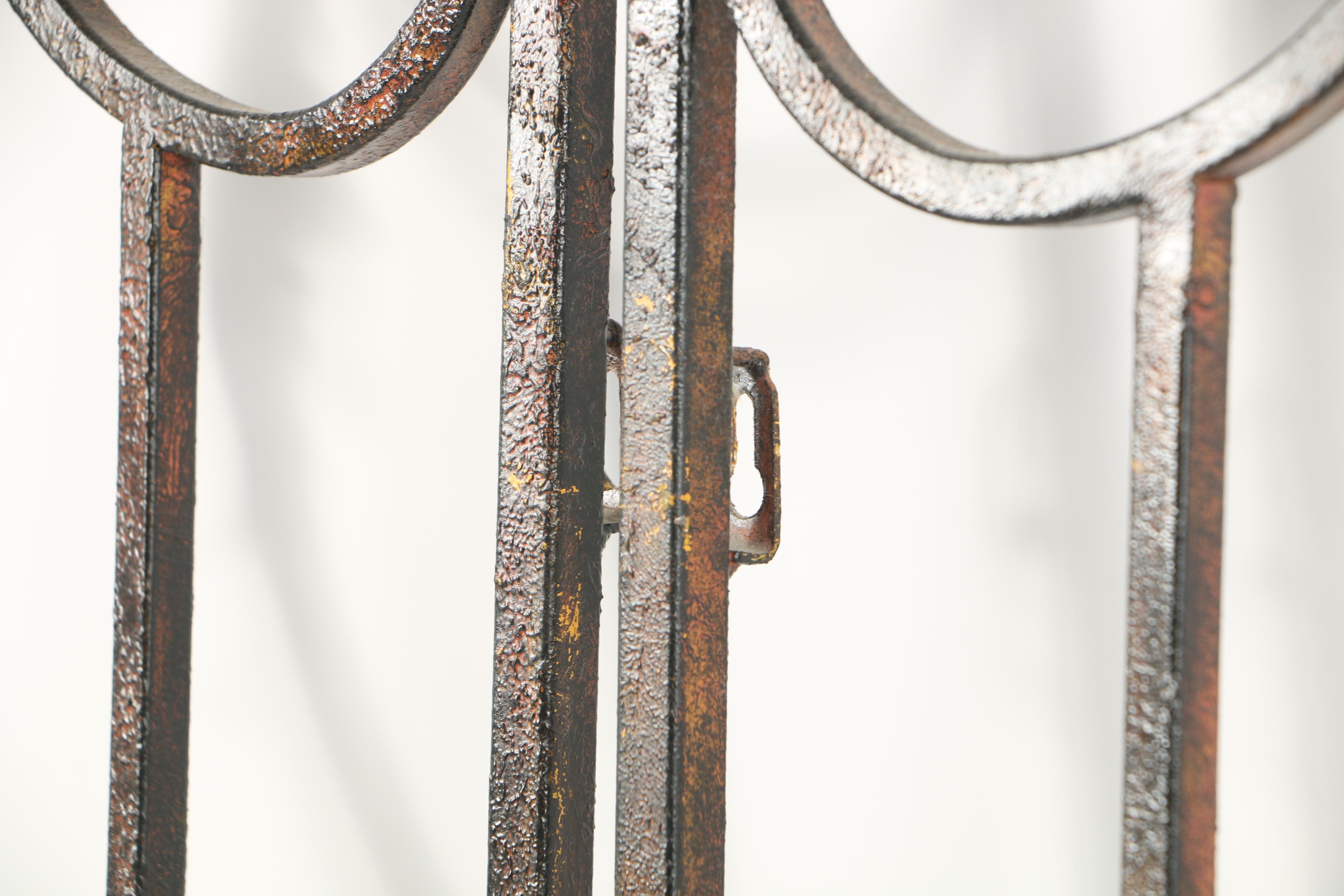 Decorative Scrolled Metalwork Gate Wall Hangings