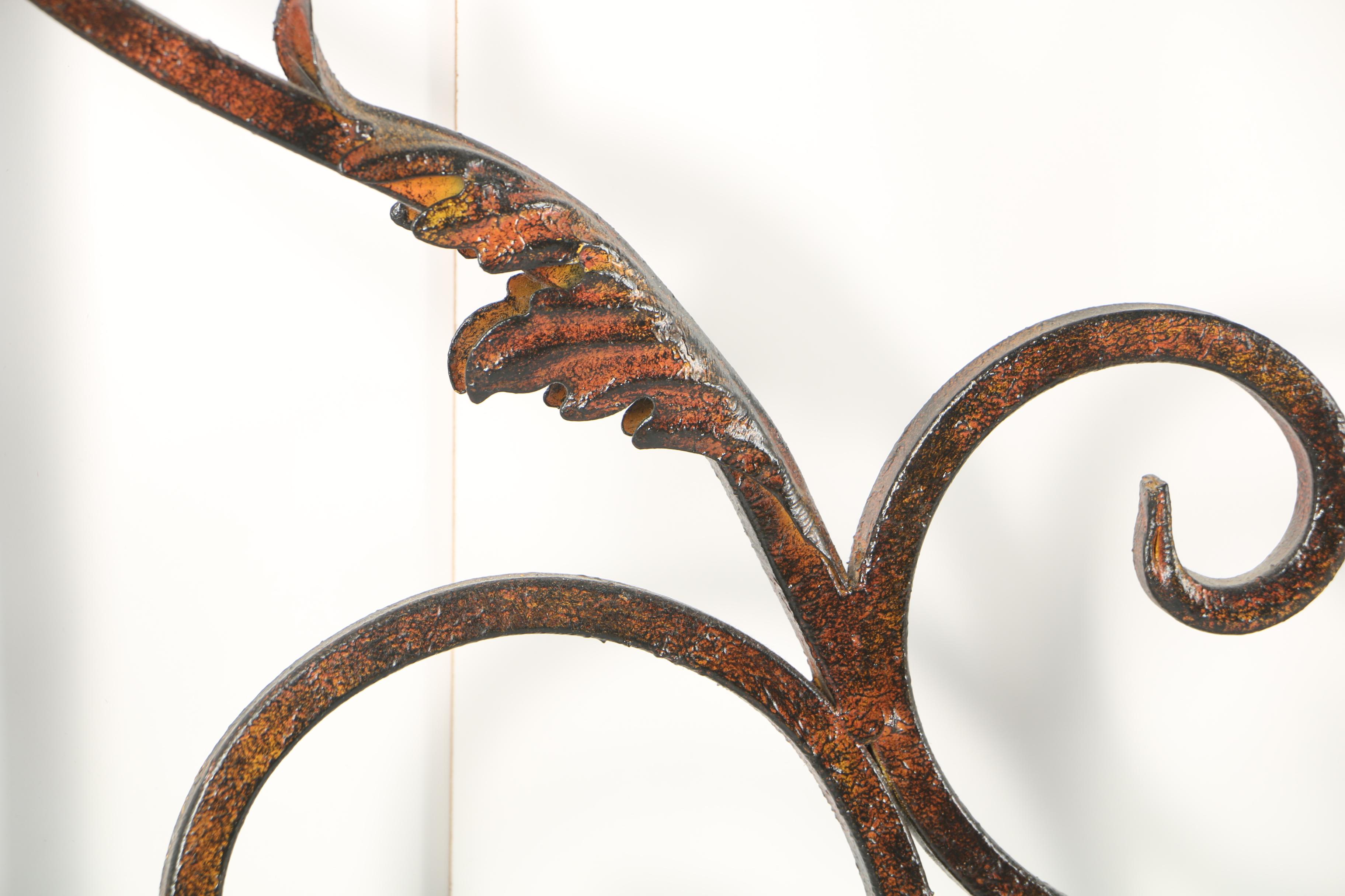 Decorative Scrolled Metalwork Gate Wall Hangings