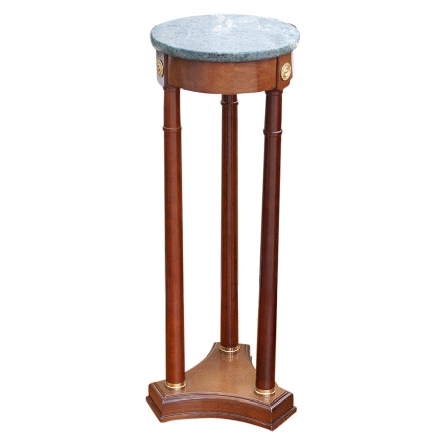 Regency Style Pedestal Table by The Bombay Company