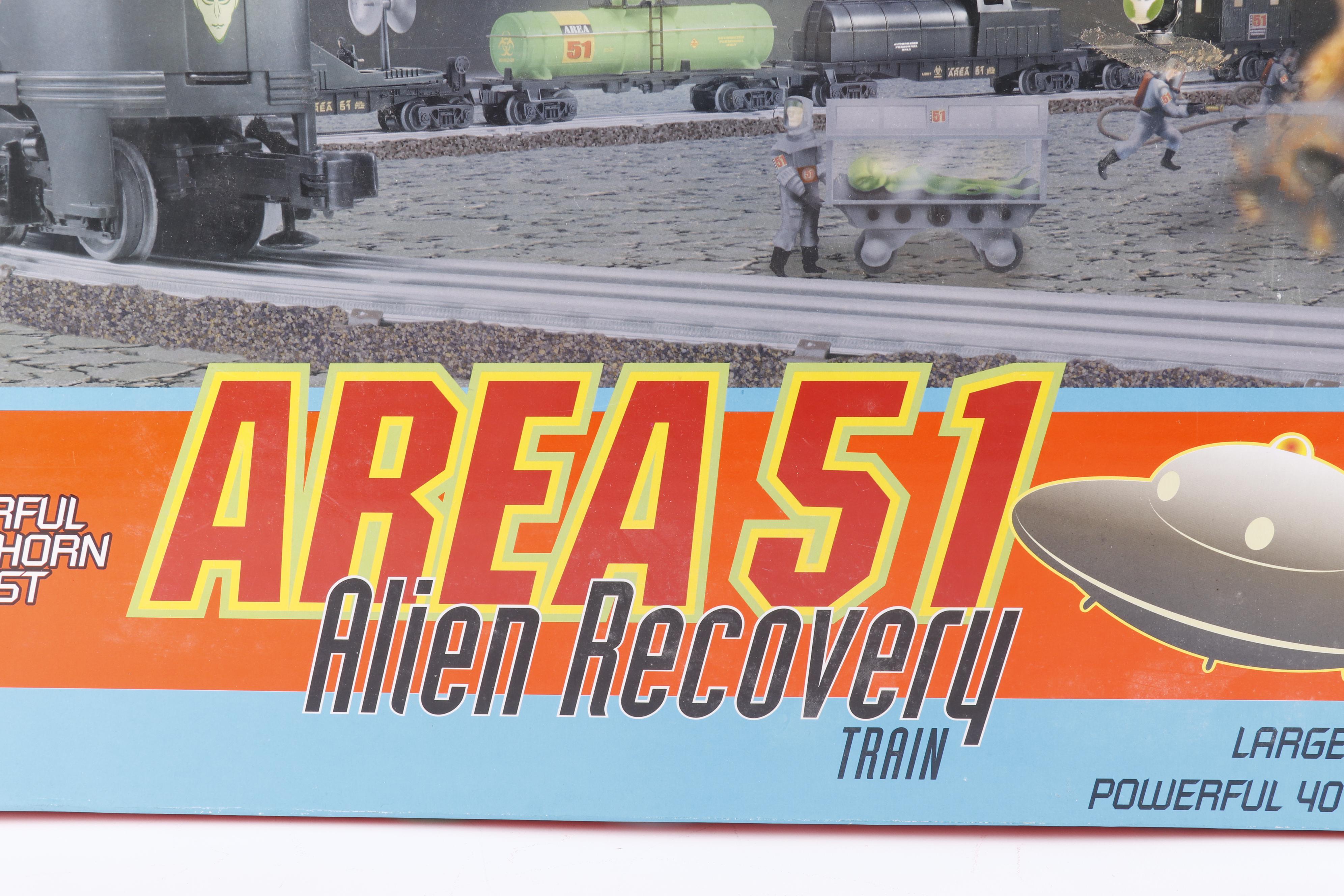 Lionel Area 51 Alien Recovery Train Set