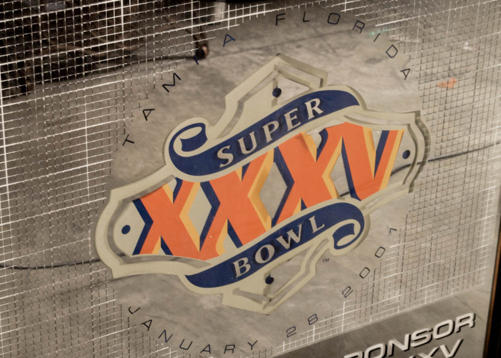 Miller Lite Super Bowl XXXV Mirror