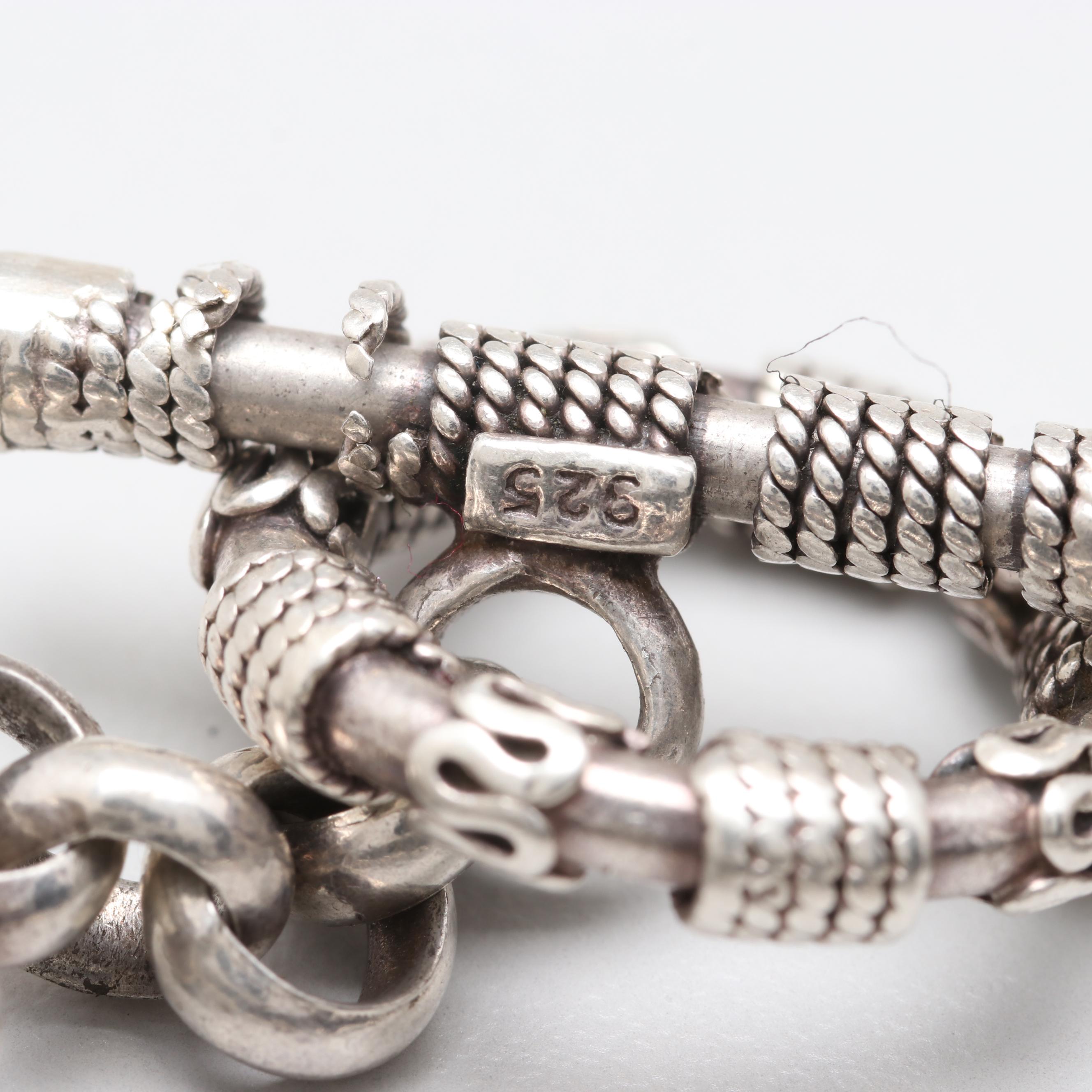 Sterling Silver Bracelet and Necklace