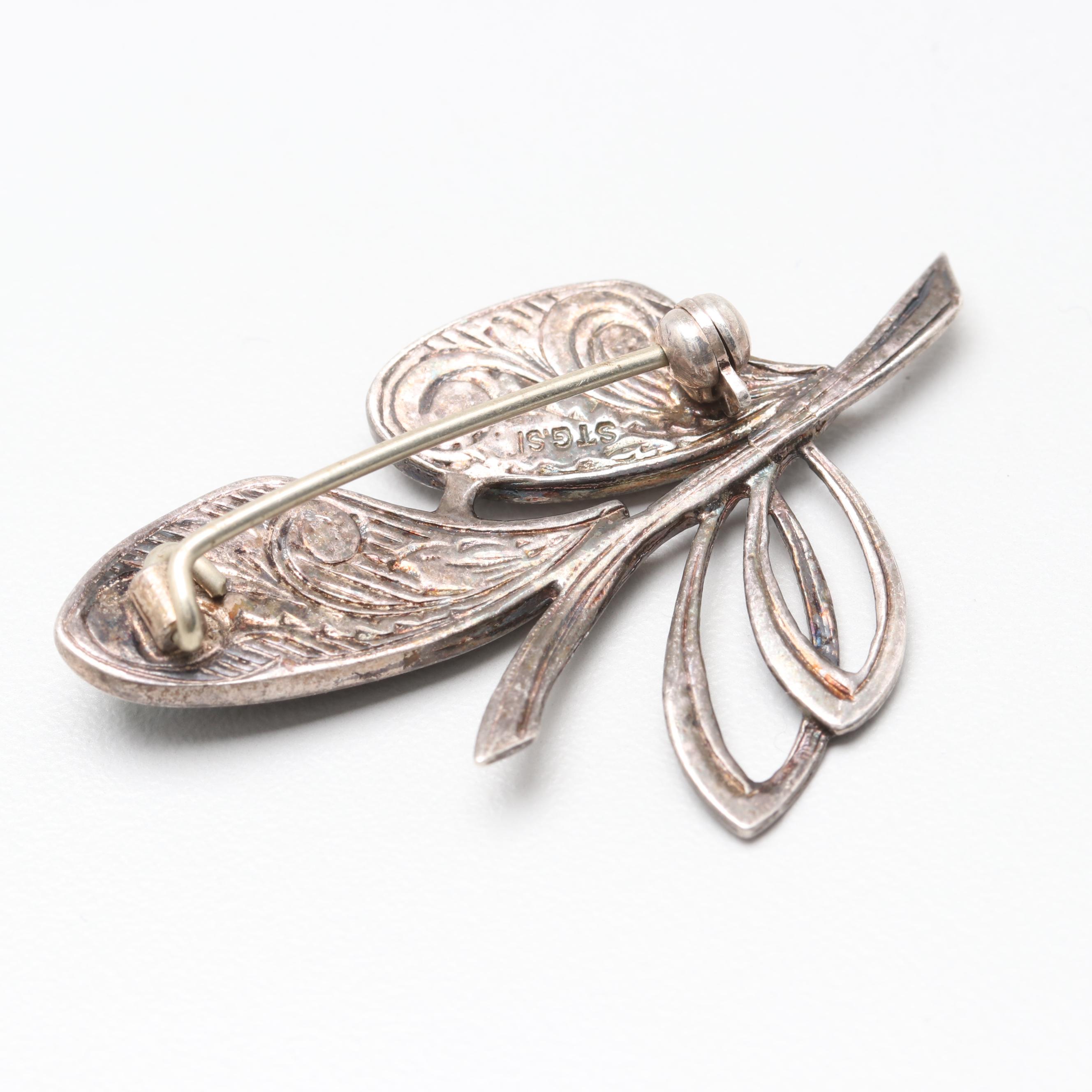 Sterling Silver Abalone, Amber and Mother of Pearl Jewelry Assortment