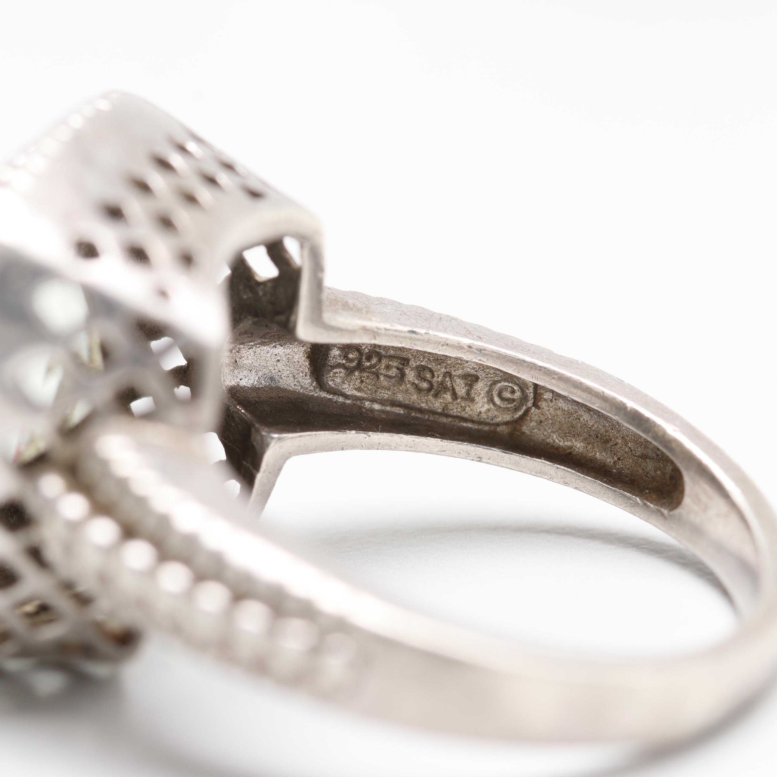 Sterling Silver Abalone, Amber and Mother of Pearl Jewelry Assortment