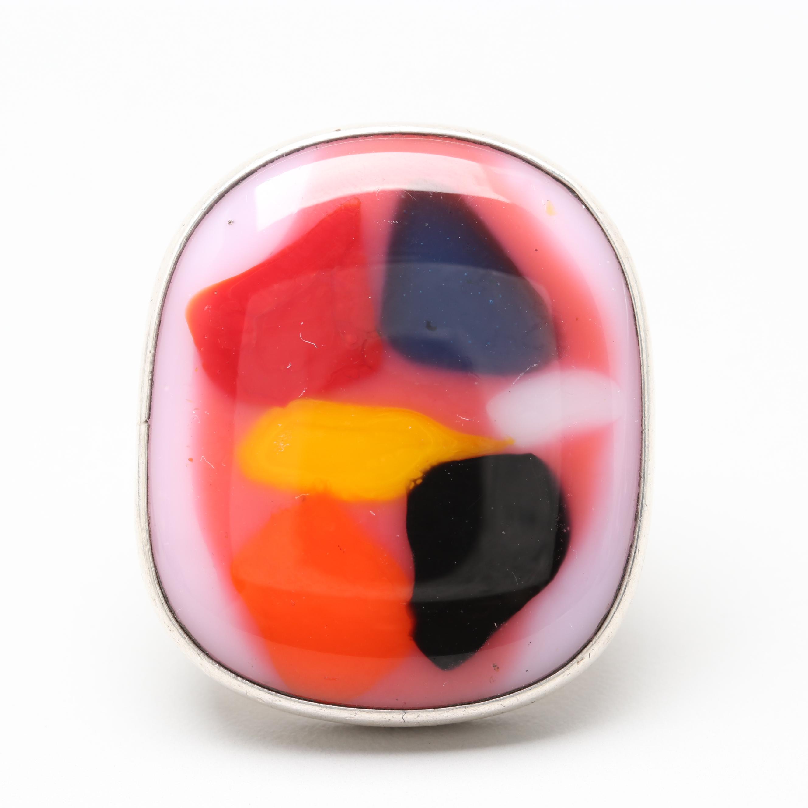 Sterling Silver Abalone, Amber and Mother of Pearl Jewelry Assortment