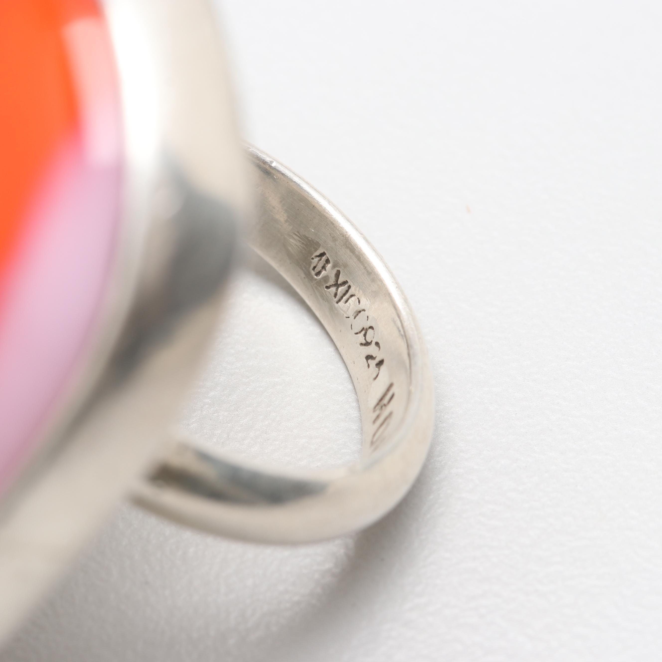 Sterling Silver Abalone, Amber and Mother of Pearl Jewelry Assortment