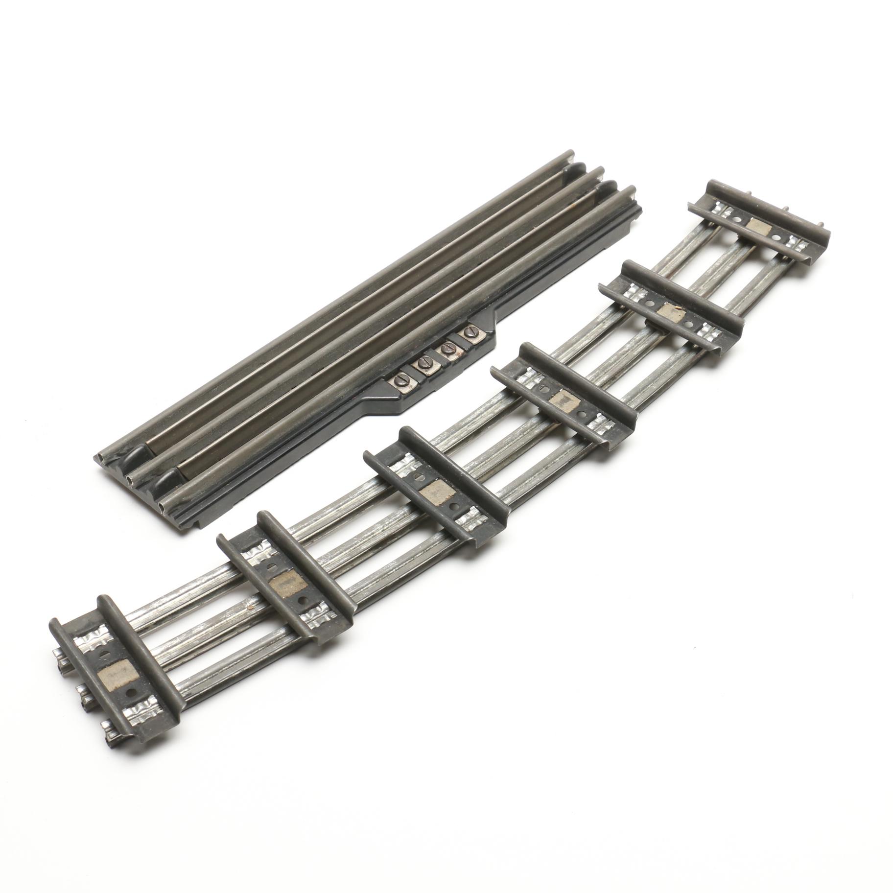 Large Assortment Lionel O Gauge Tubular Track