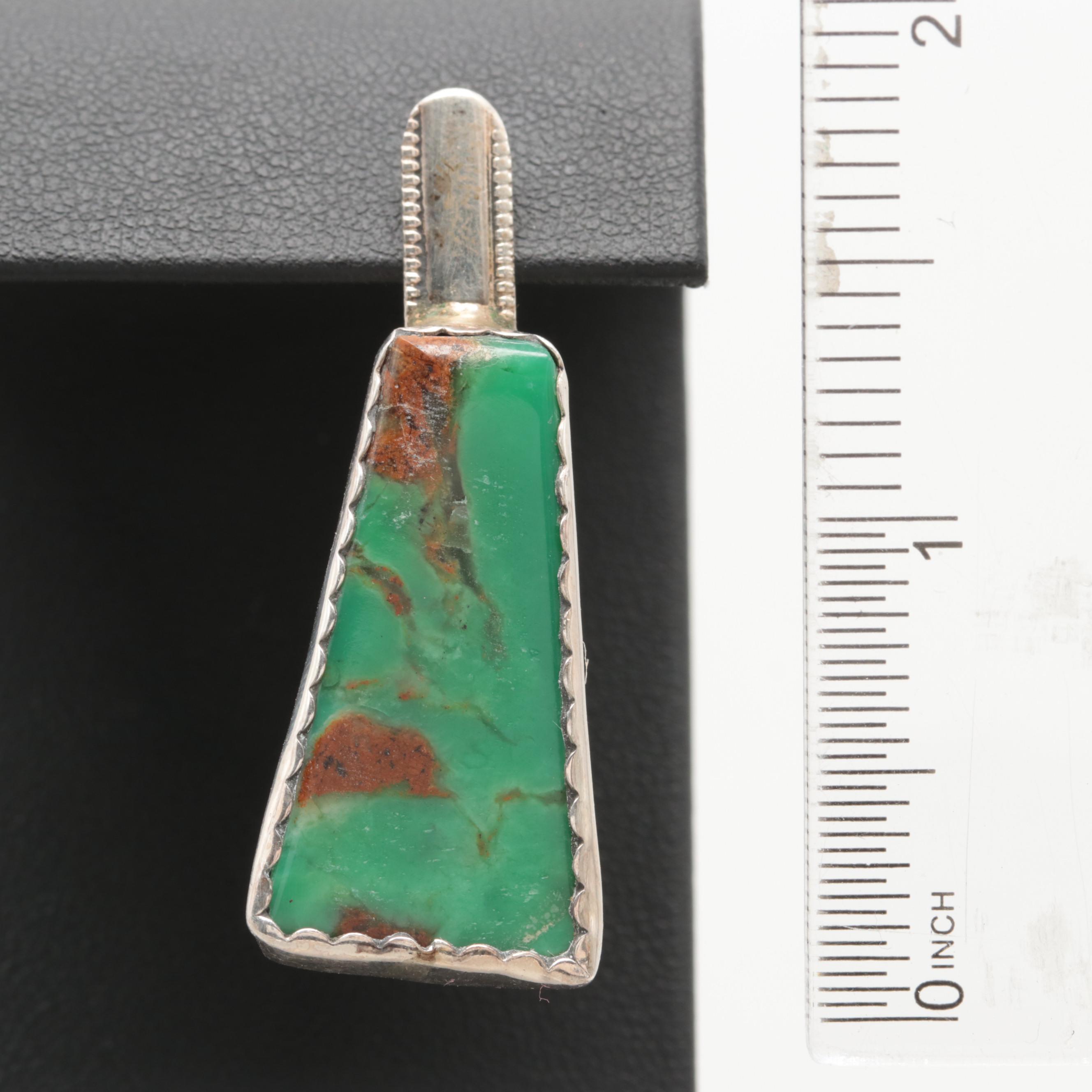 Southwest Sterling Silver Turquoise Earrings