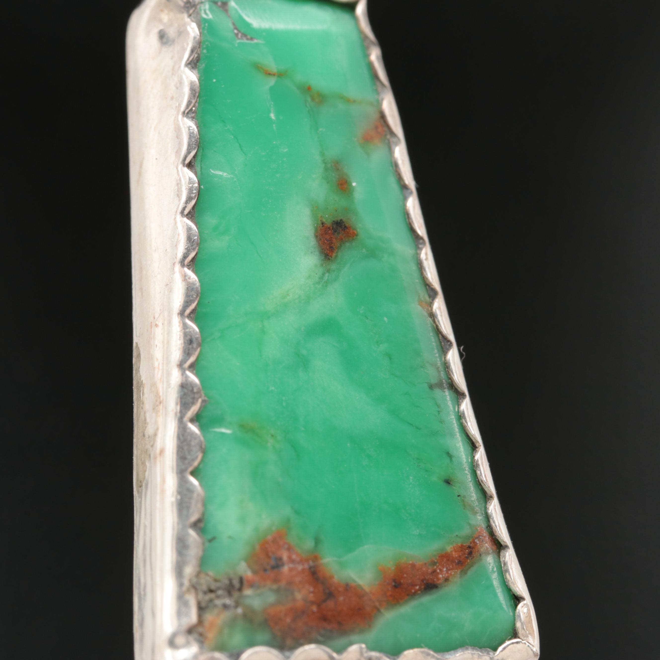 Southwest Sterling Silver Turquoise Earrings