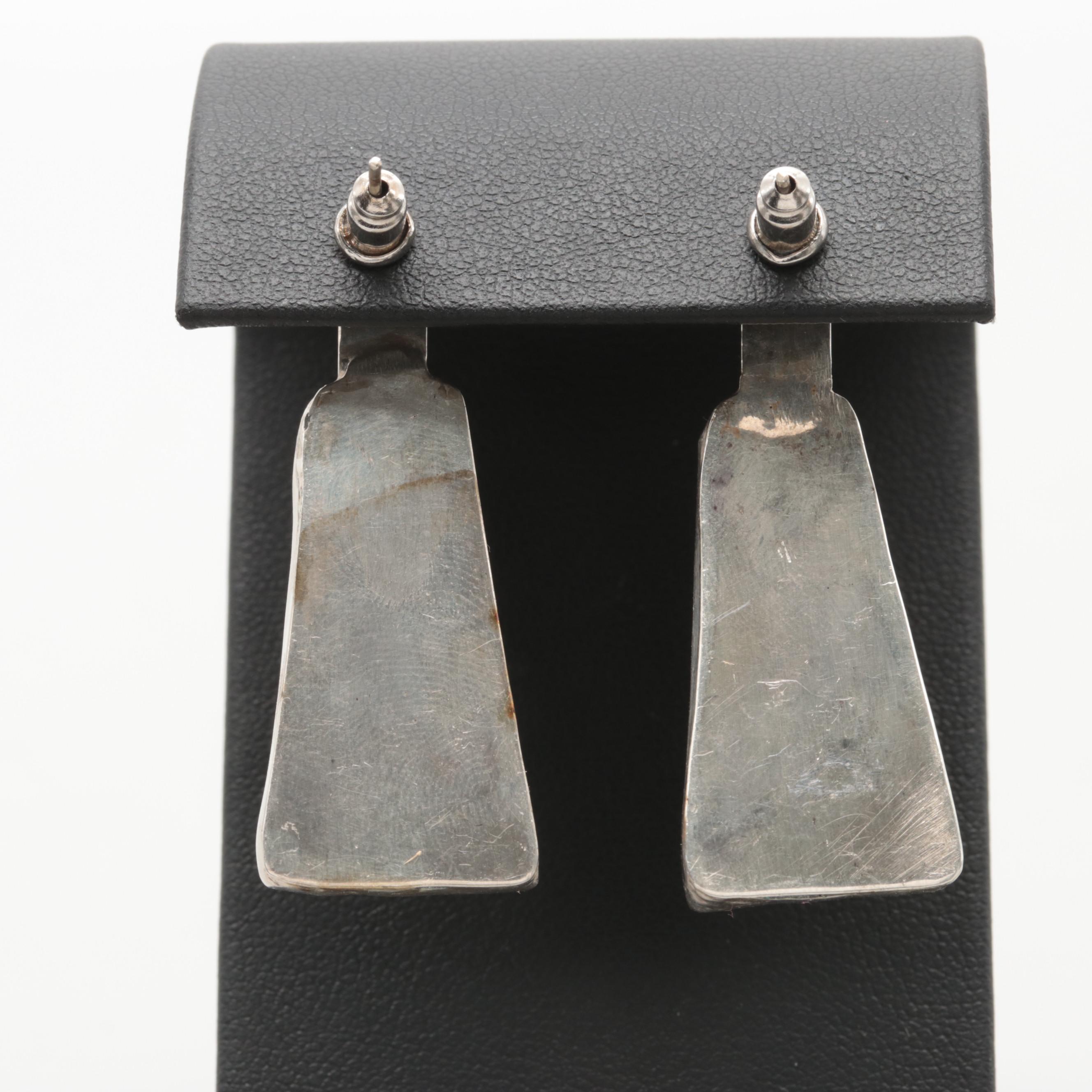 Southwest Sterling Silver Turquoise Earrings