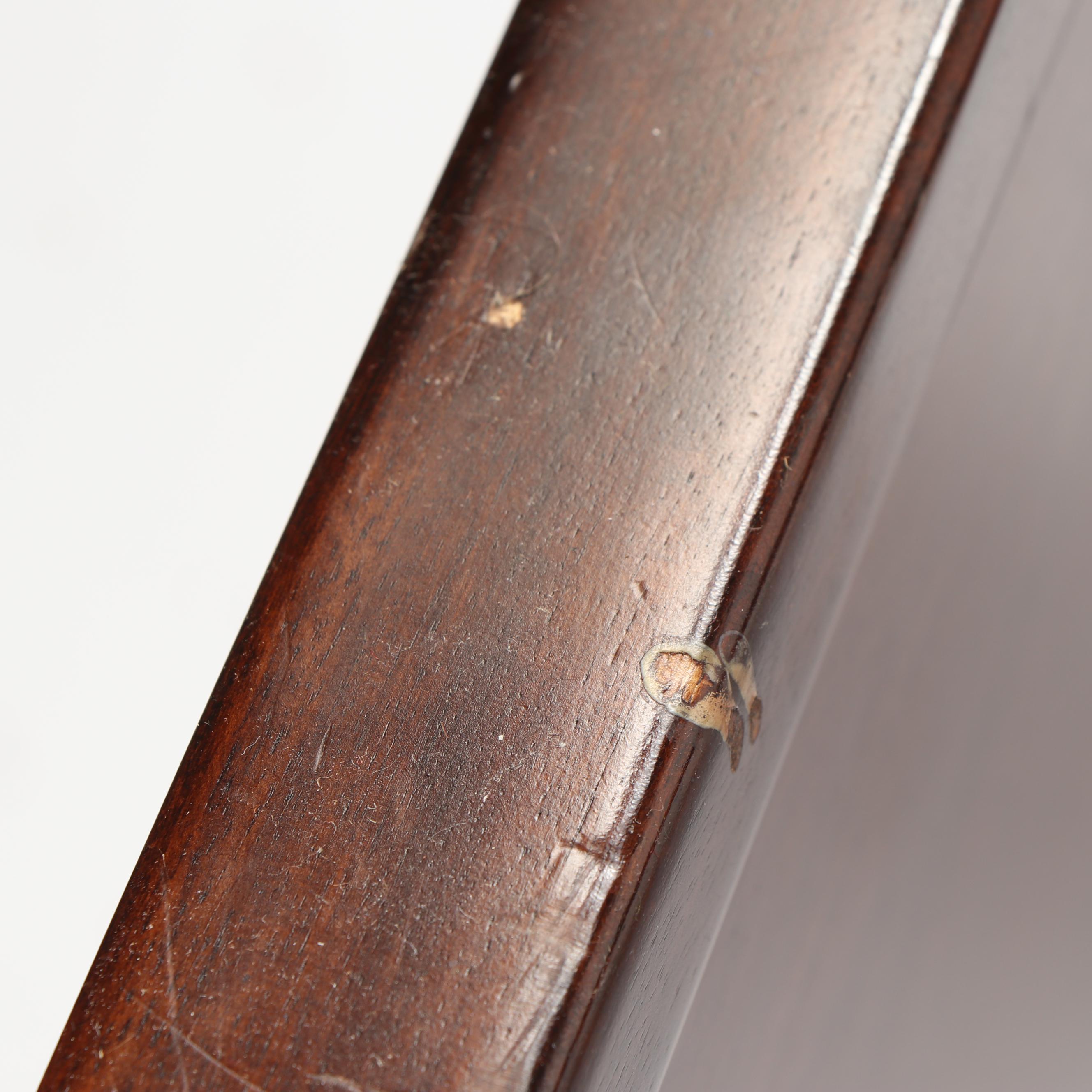 Renaissance Revival Style Mahogany King Size Bed Frame, 21st Century