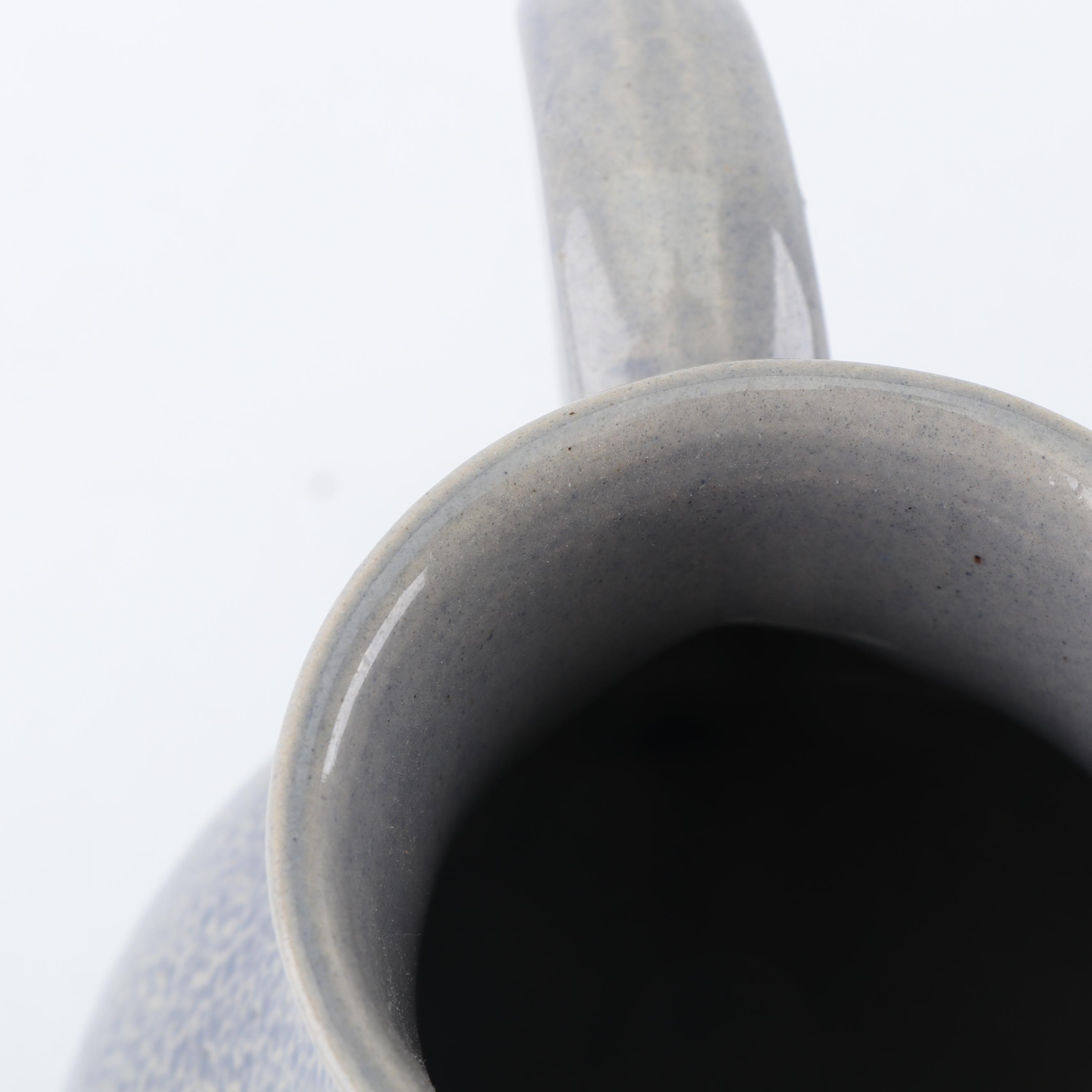 Marzi & Remy German Blue Salt Glazed Stoneware Pitcher Set