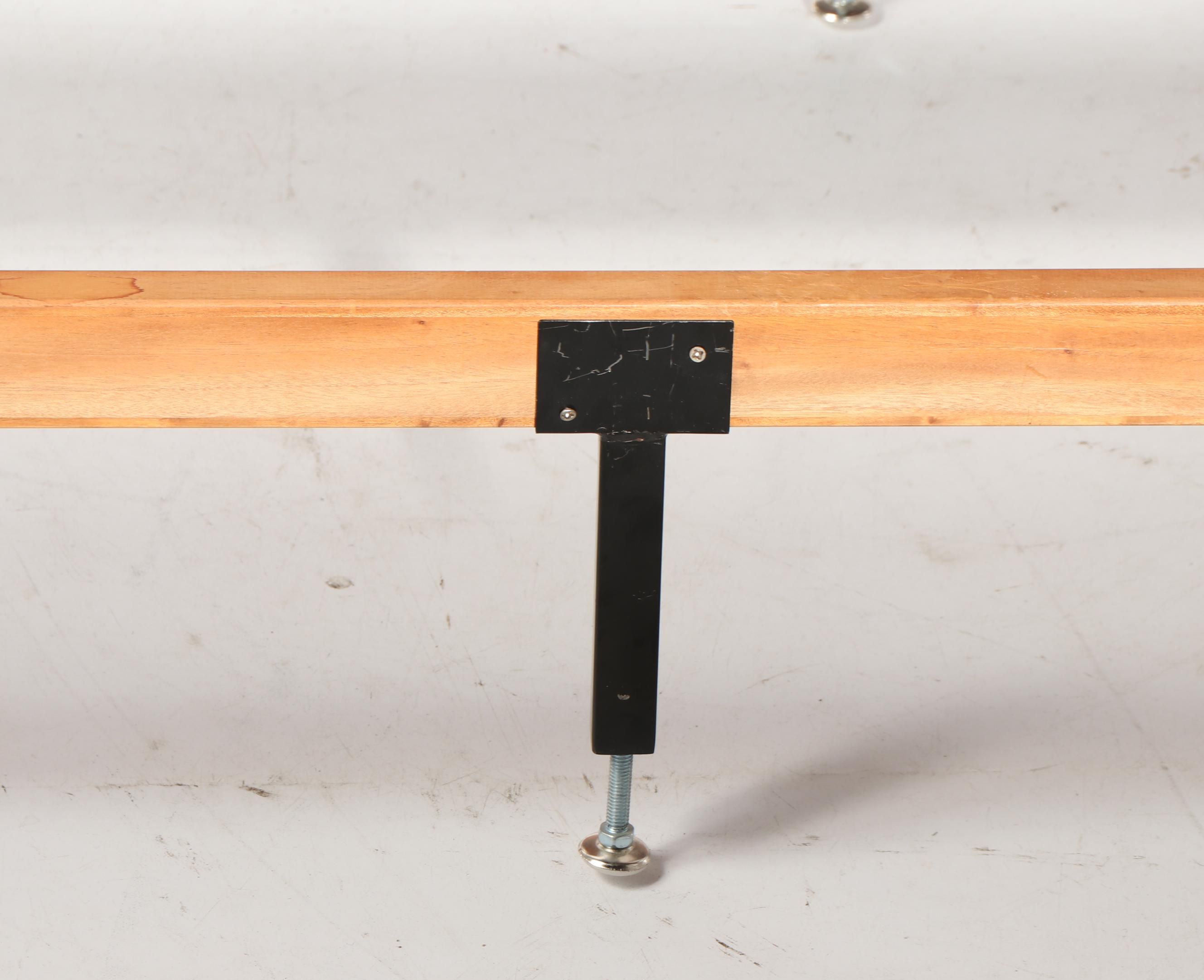 Renaissance Revival Style Mahogany King Size Bed Frame, 21st Century