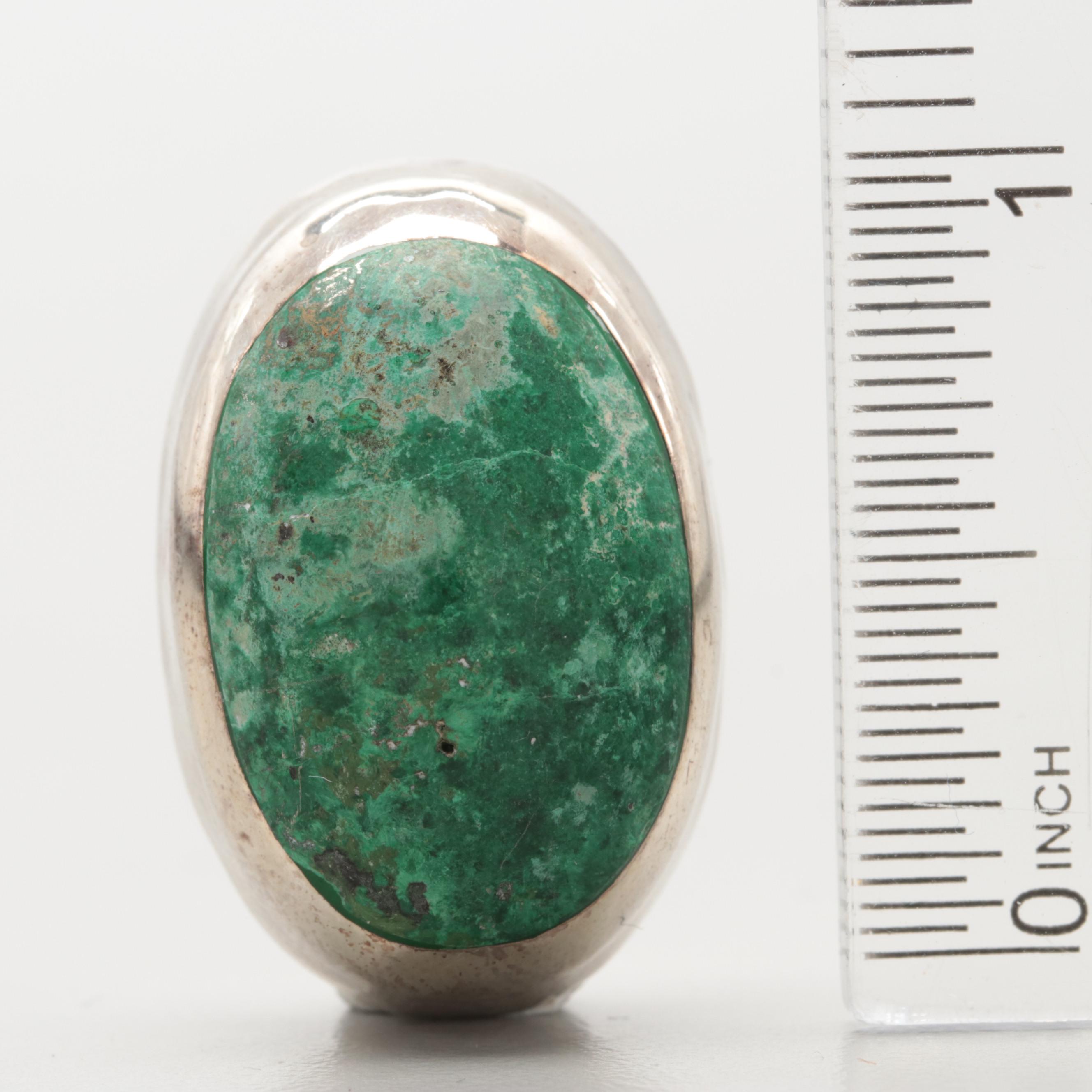 Bayanihan Sterling Silver Turquoise Earrings