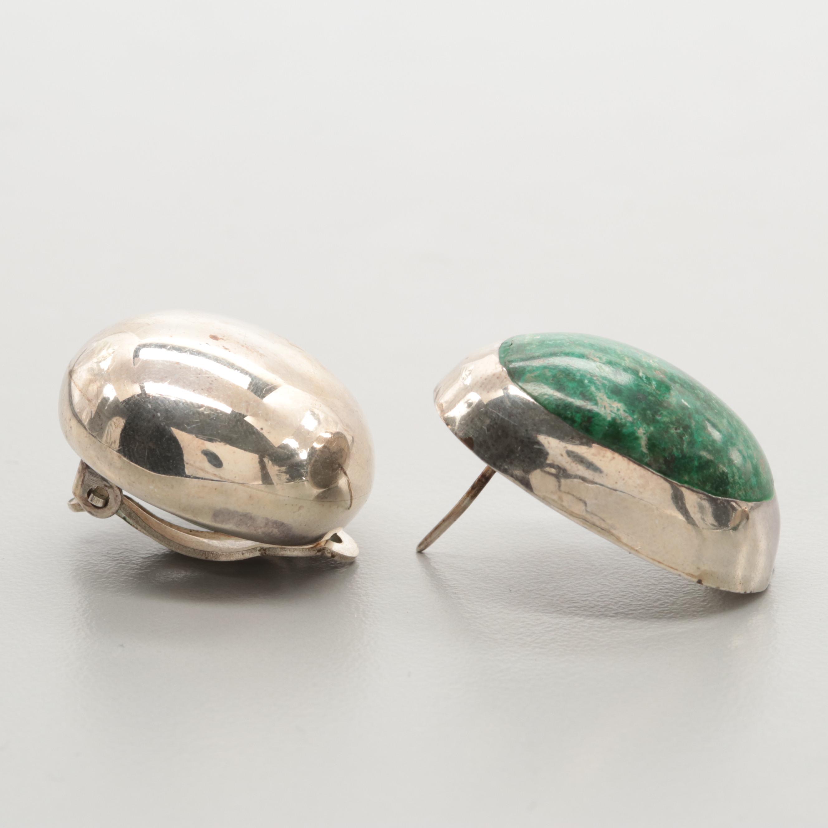 Bayanihan Sterling Silver Turquoise Earrings