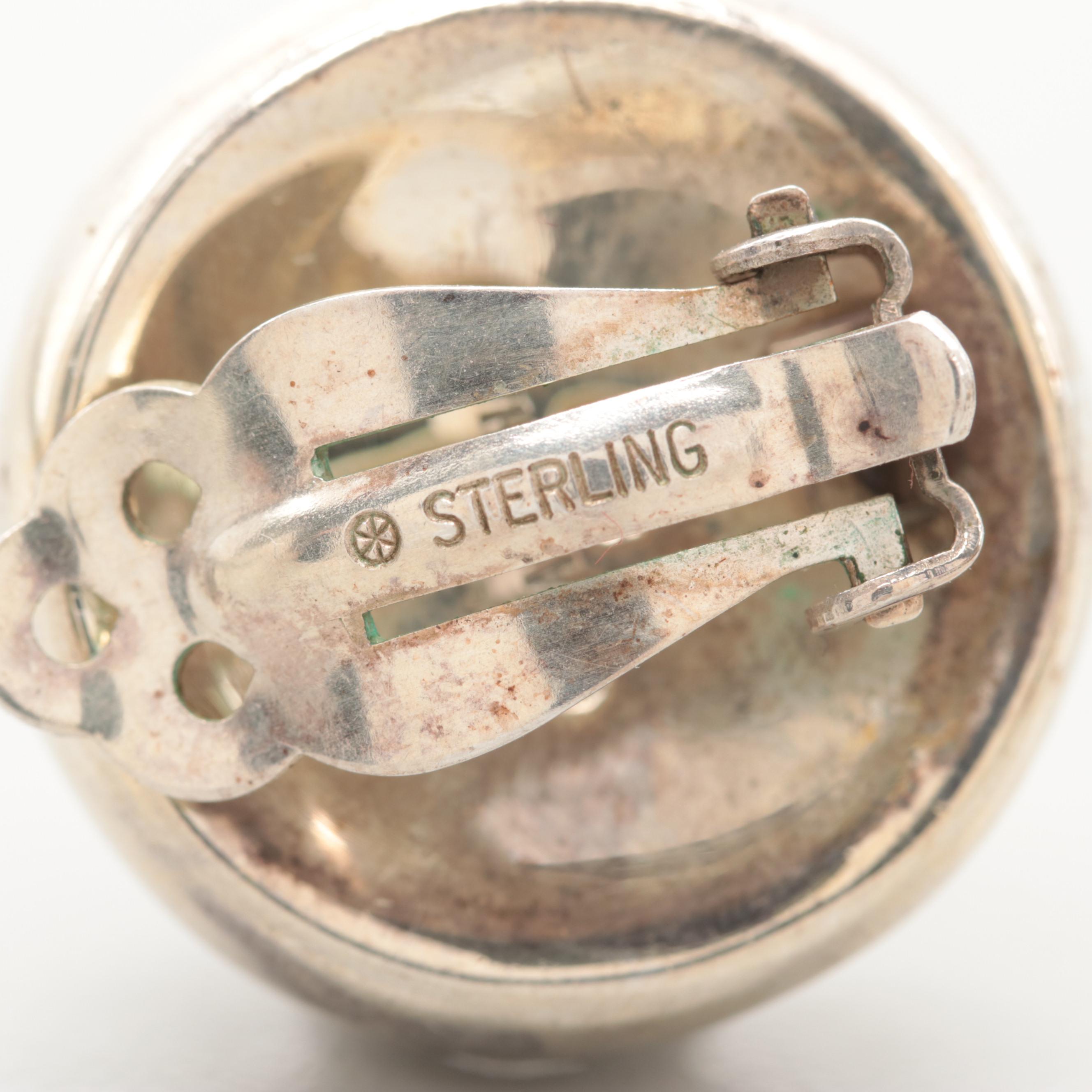 Bayanihan Sterling Silver Turquoise Earrings