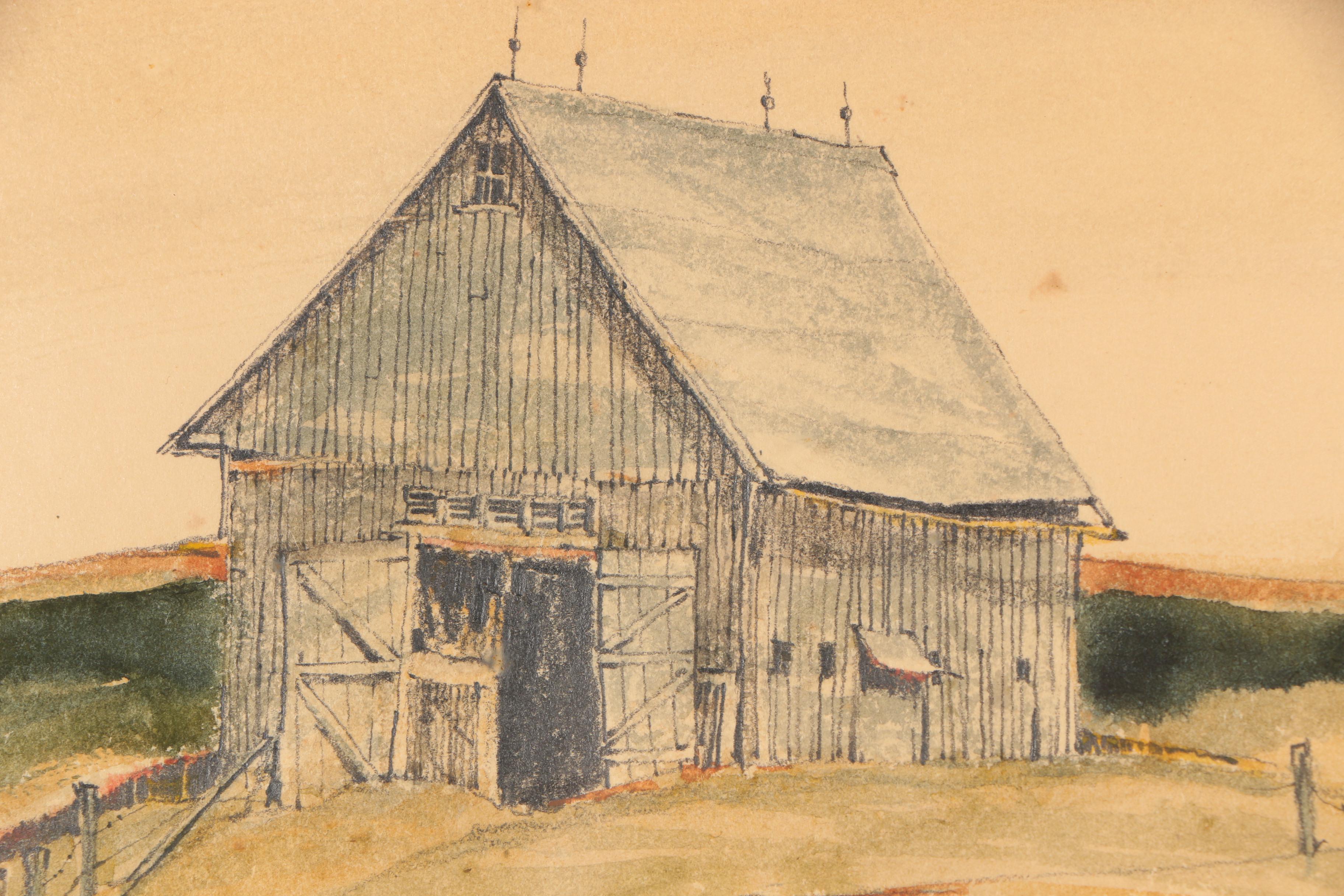 Bailey Watercolor Painting