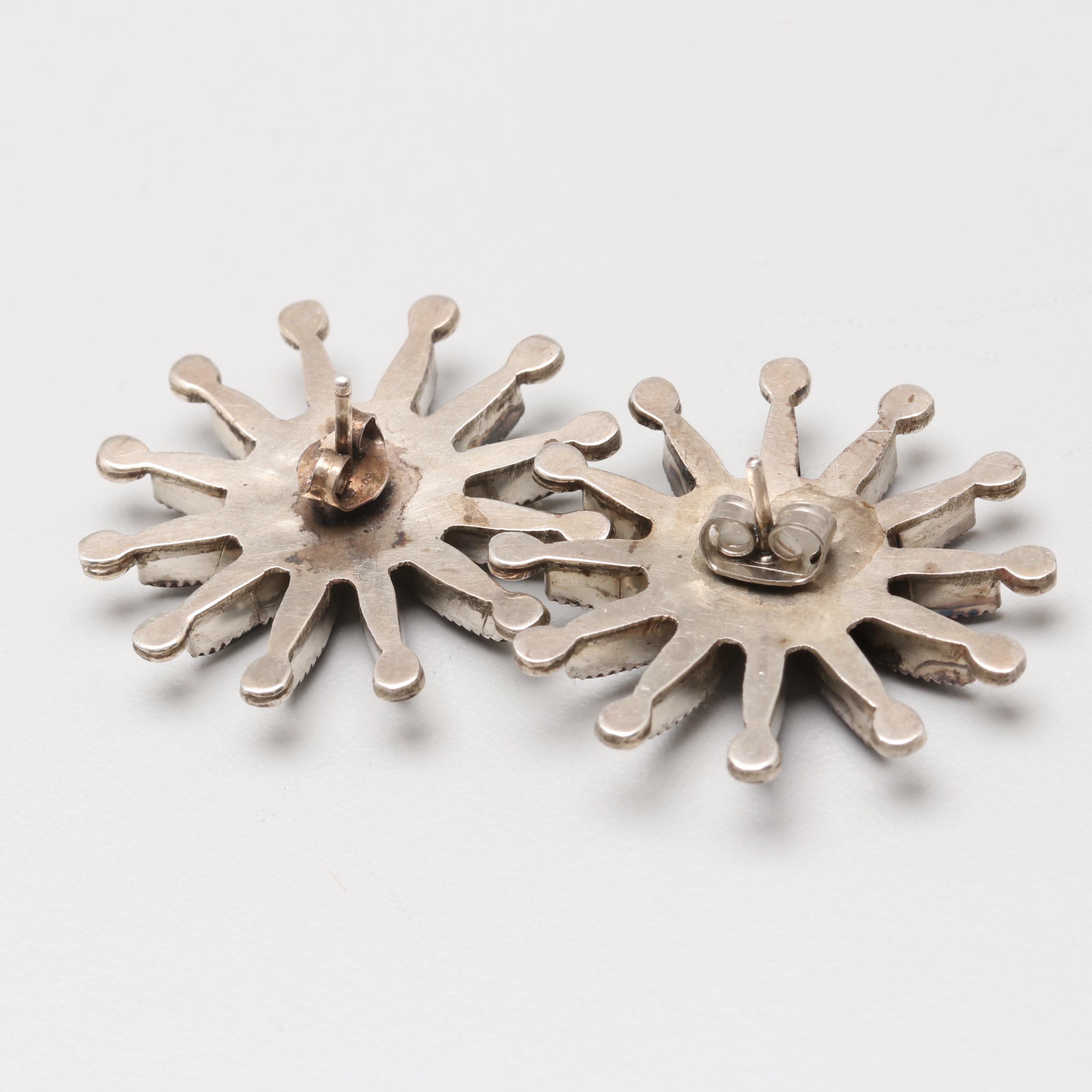 Assorted Sterling Silver Southwest Coral and Black Onyx Jewelry