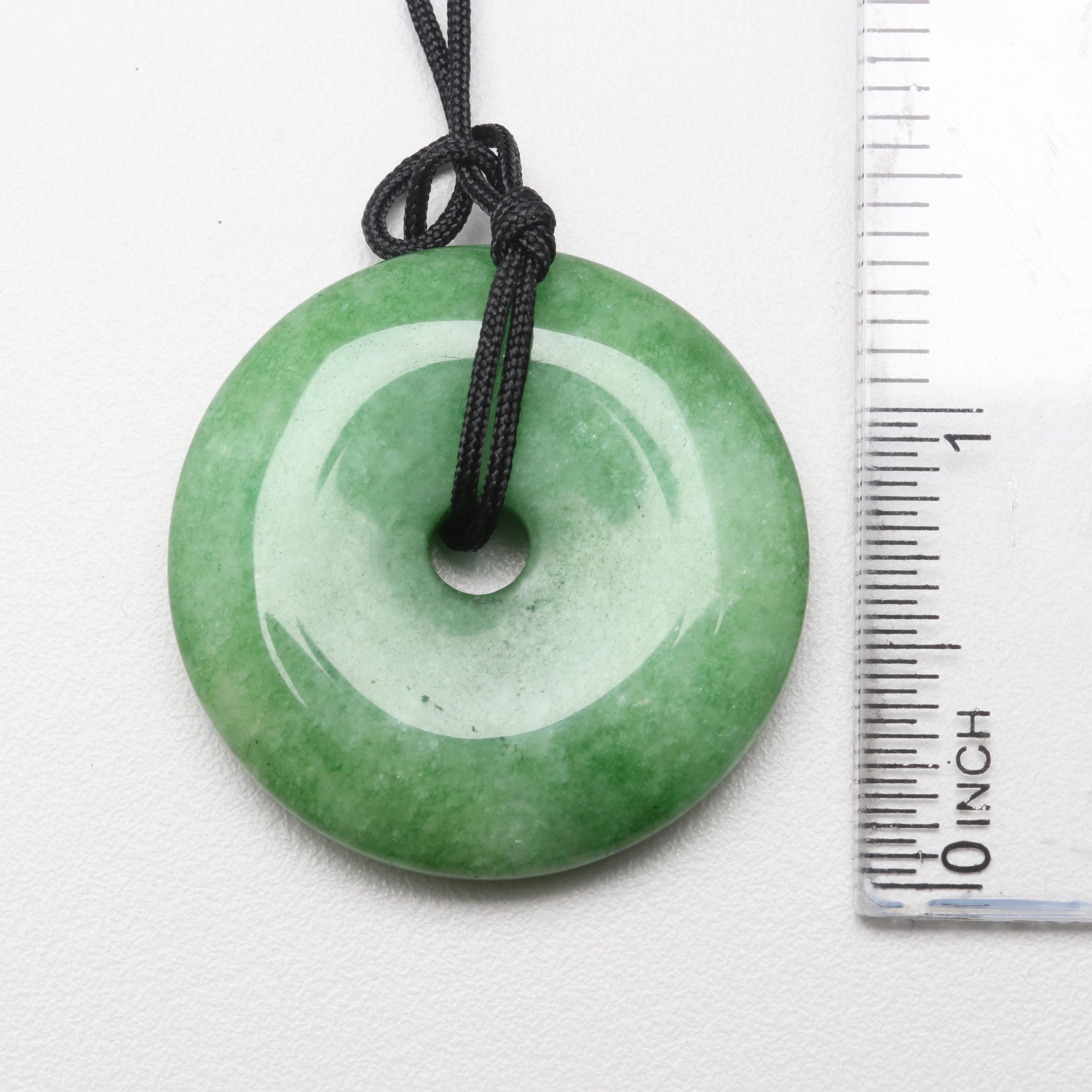 Carved Jadeite Jewelry Assortment