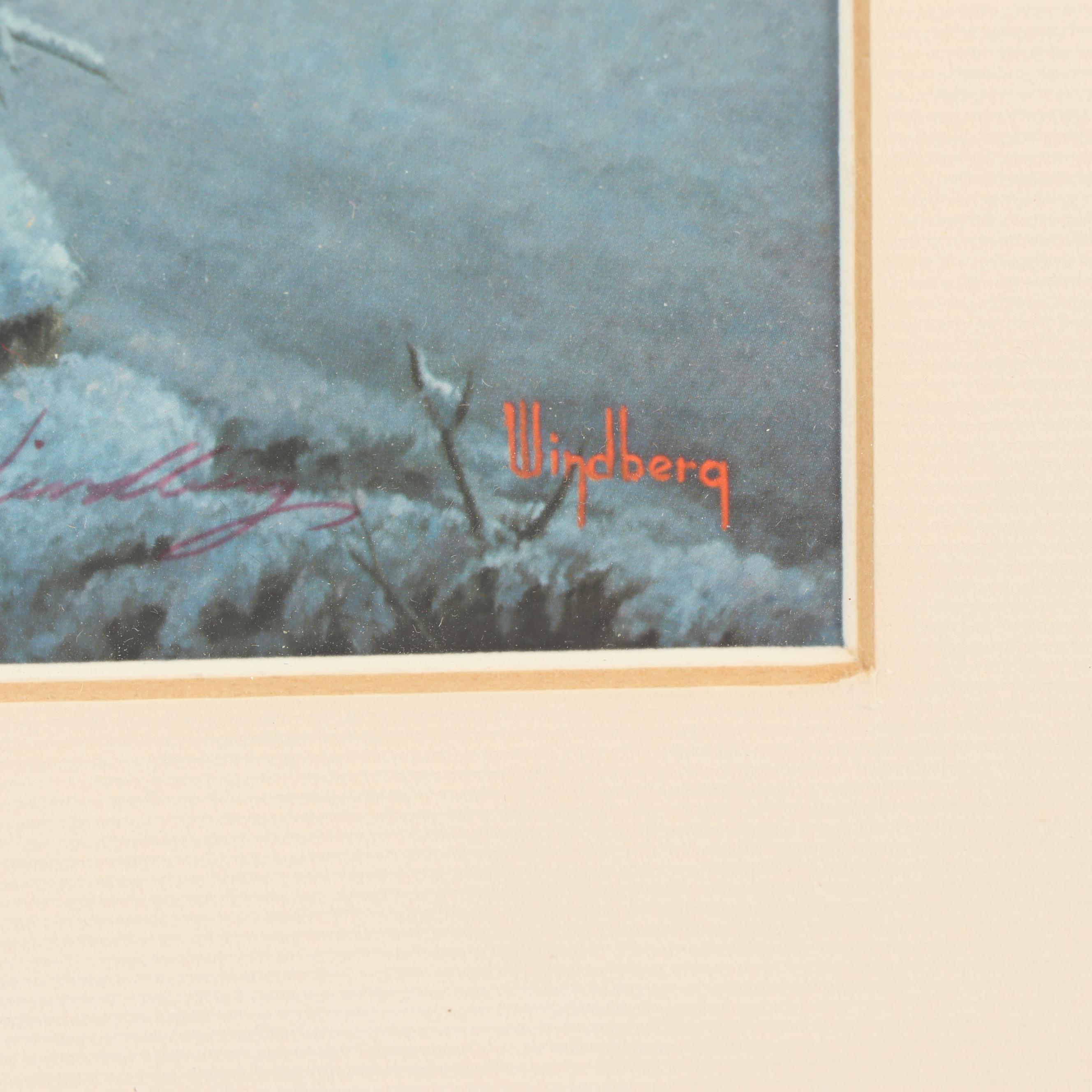 Dalhart Windberg Offset Lithograph "Perpetual Haven"