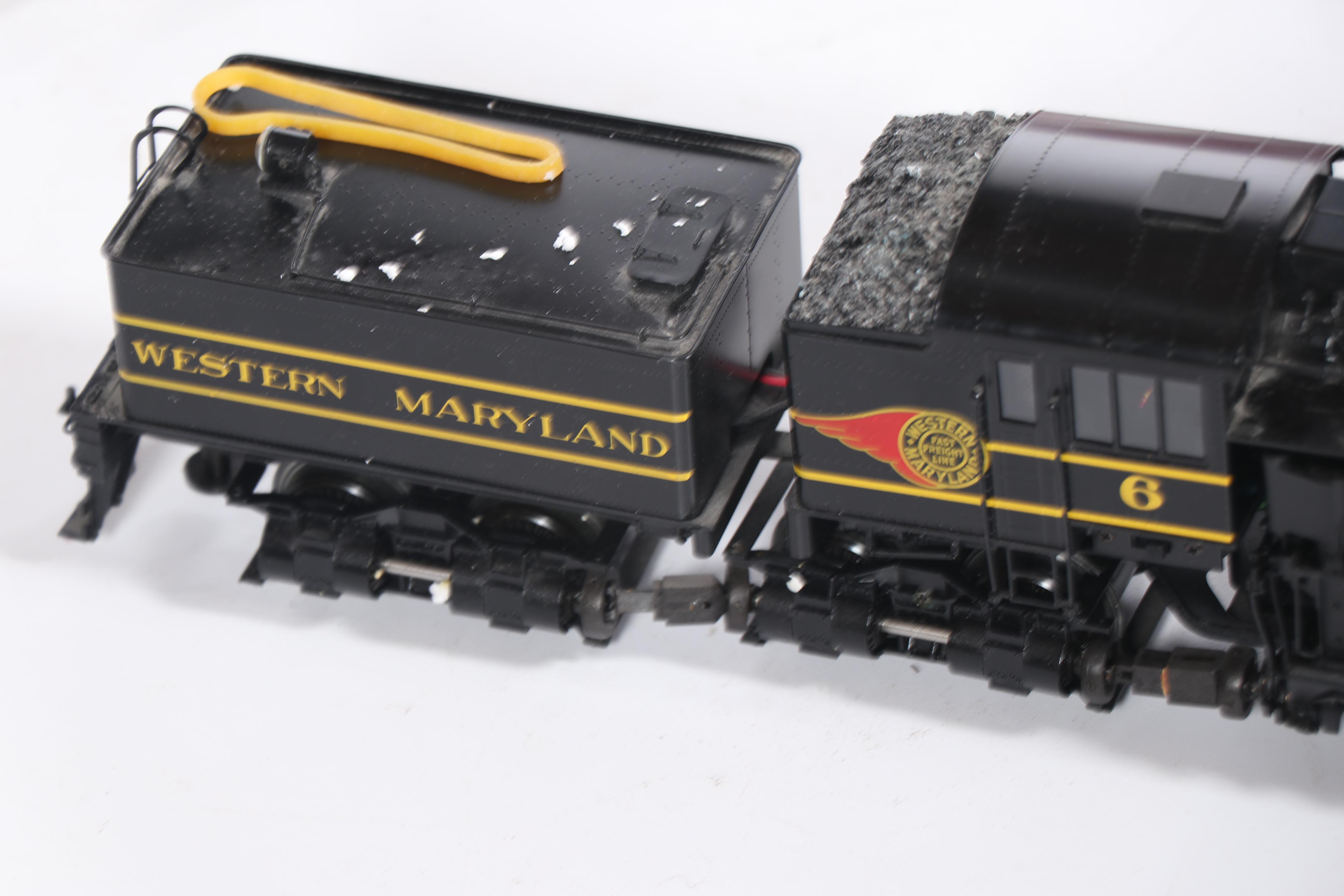 Sunset Models Inc. Western Maryland #6 Shay 3rd Rail Locomotive with Accessories