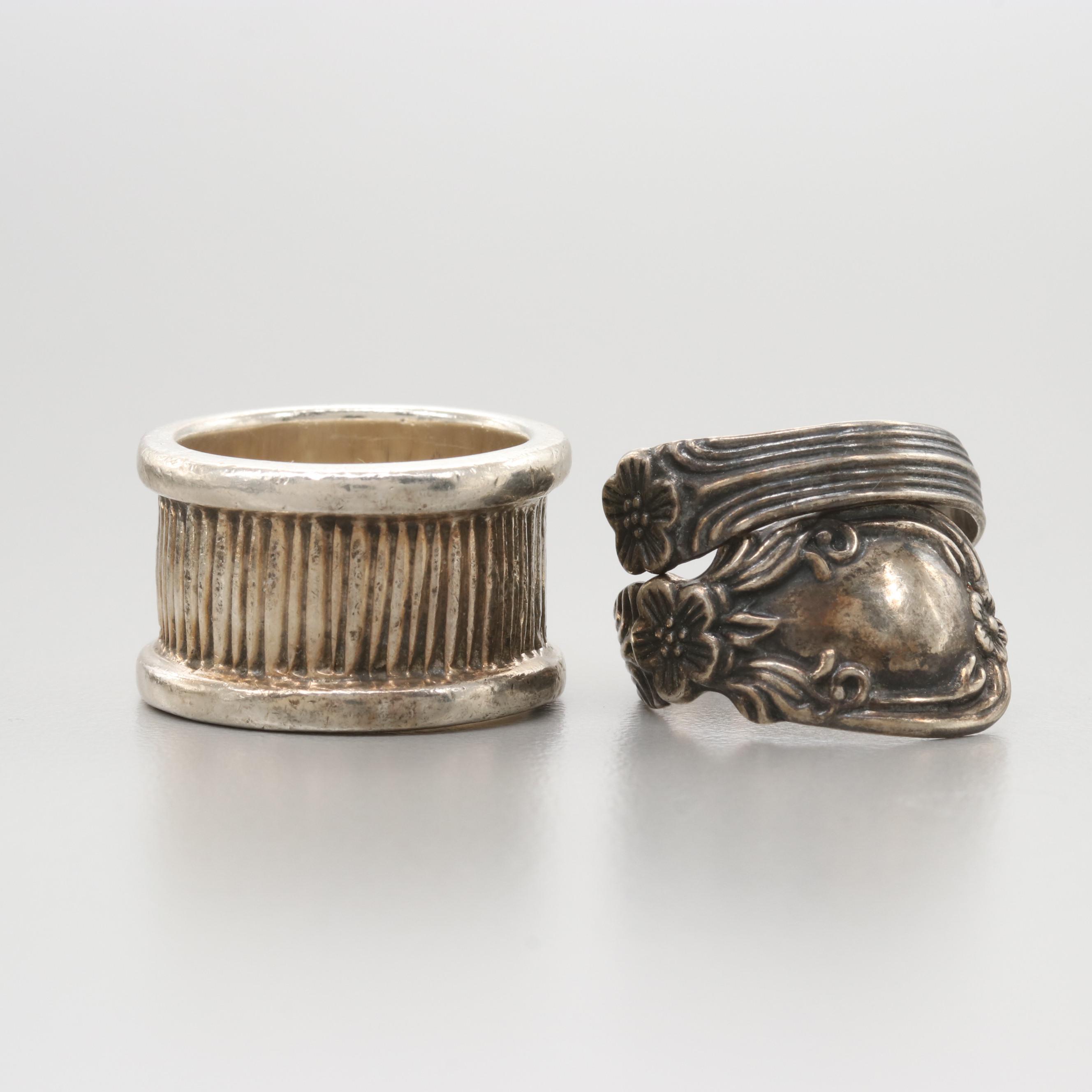 Sterling Silver Jewelry Assortment Including Cross Motifs